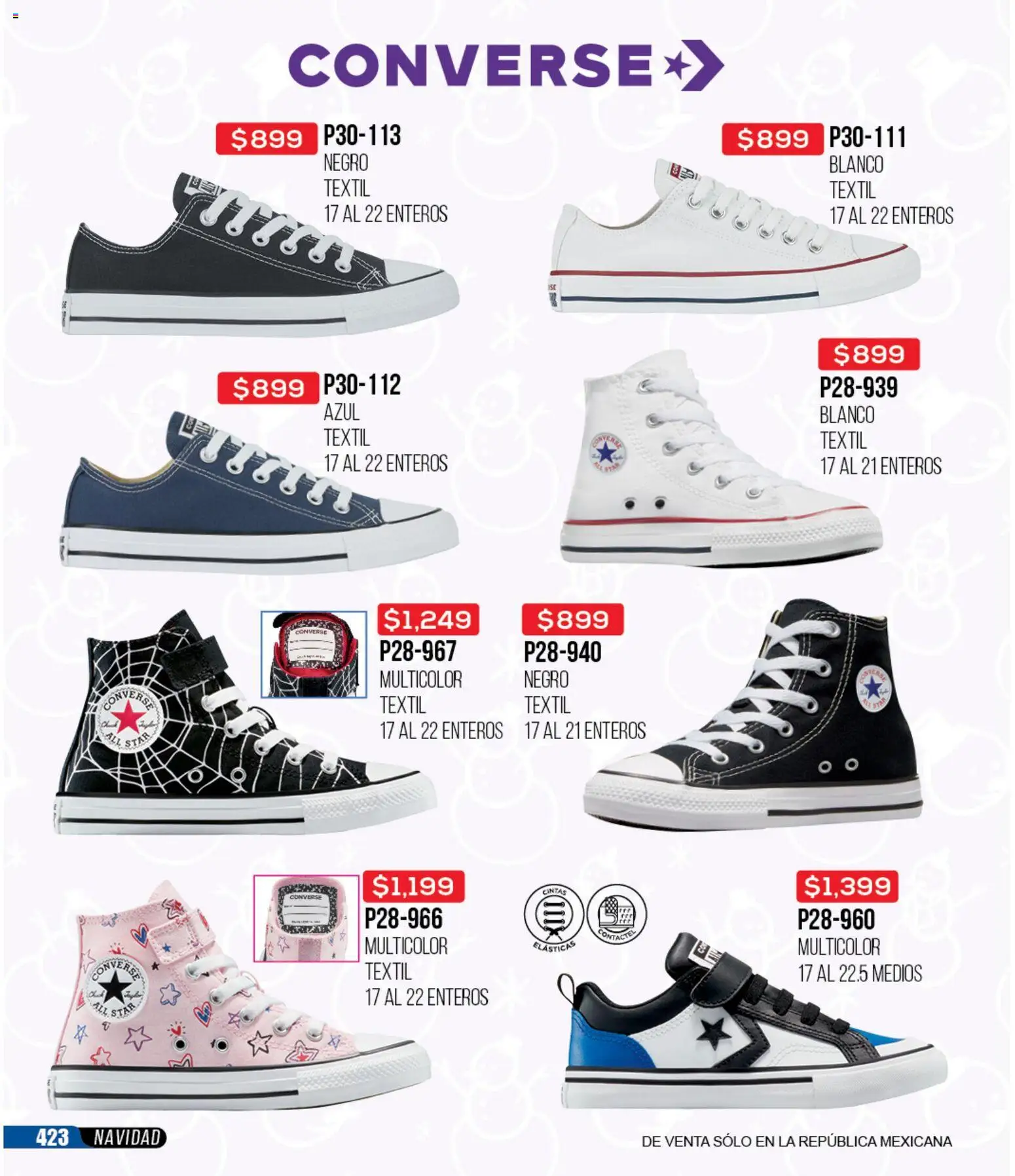 Nuevas ofertas de Cklass válidas en toda la República Mexicana desde el 30.11.2025. ¡Encuentra las mejores ofertas en Cklass catálogo Rebajas Navideñas Ropa! | Página: 681