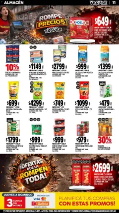 Vista previa Yaguar catálogo válido desde el 20.04.2026 | Página: 11 | Productos: Aceite, Mayonesa, Ketchup, Papas fritas