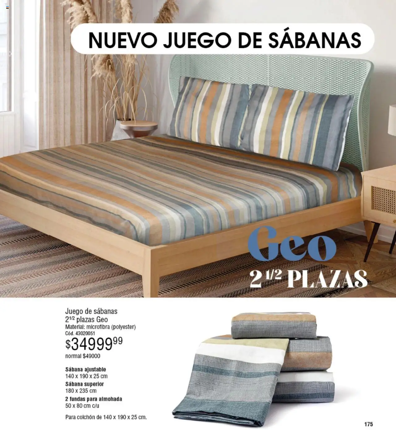 Millanel catálogo │ válido desde el 23.06.2025 | Página: 175 | Productos: Sabanas, Colchón, Almohada