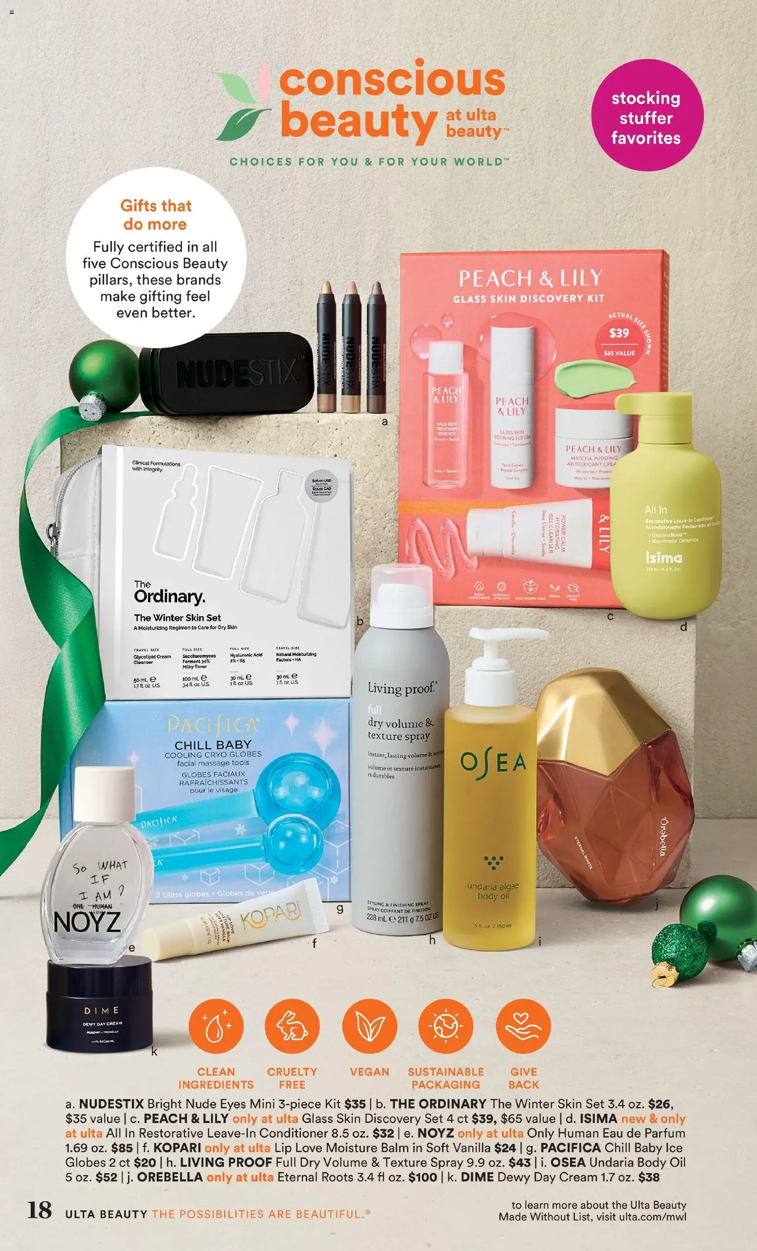 Ulta Beauty Holiday Gift Guide - valid from 15.12.2025 | Page: 18 | Products: Conditioner, Oil, Cream, Toner