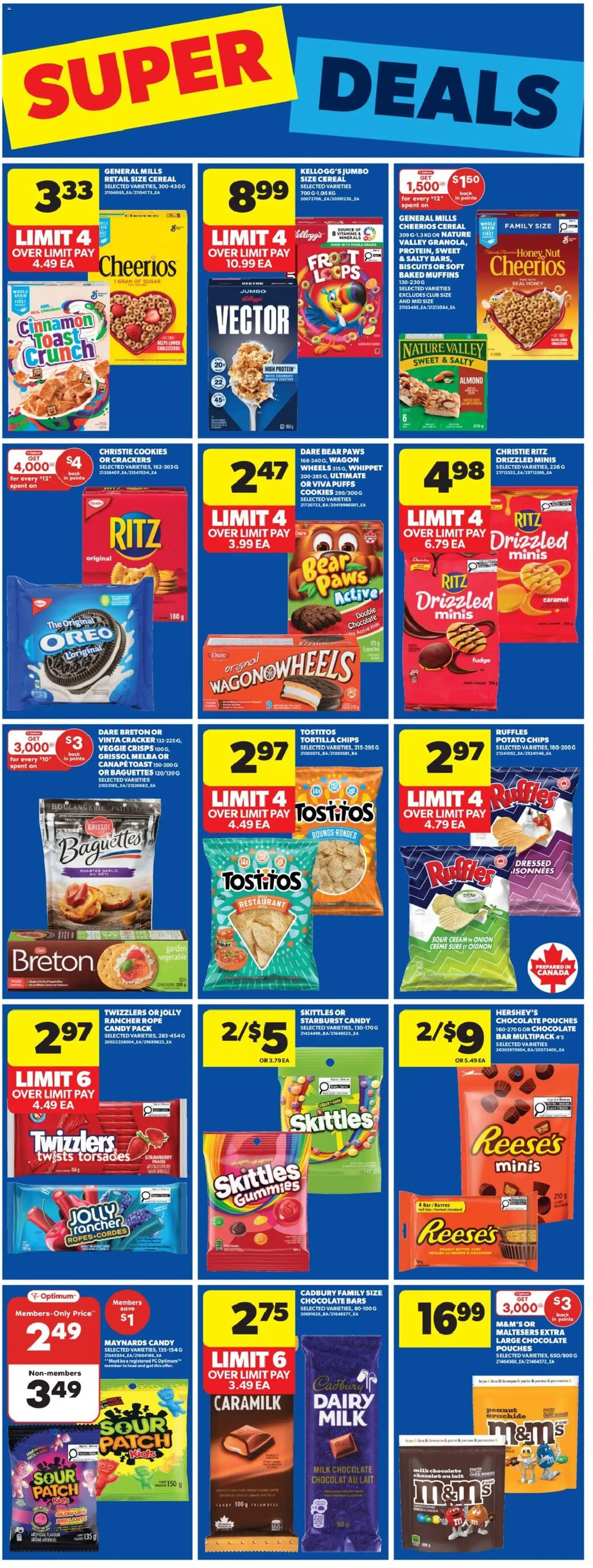 Real Canadian Superstore flyer valid from 26.02.2026 | Page: 9 | Products: Chips, Cookies, PC, Chocolate
