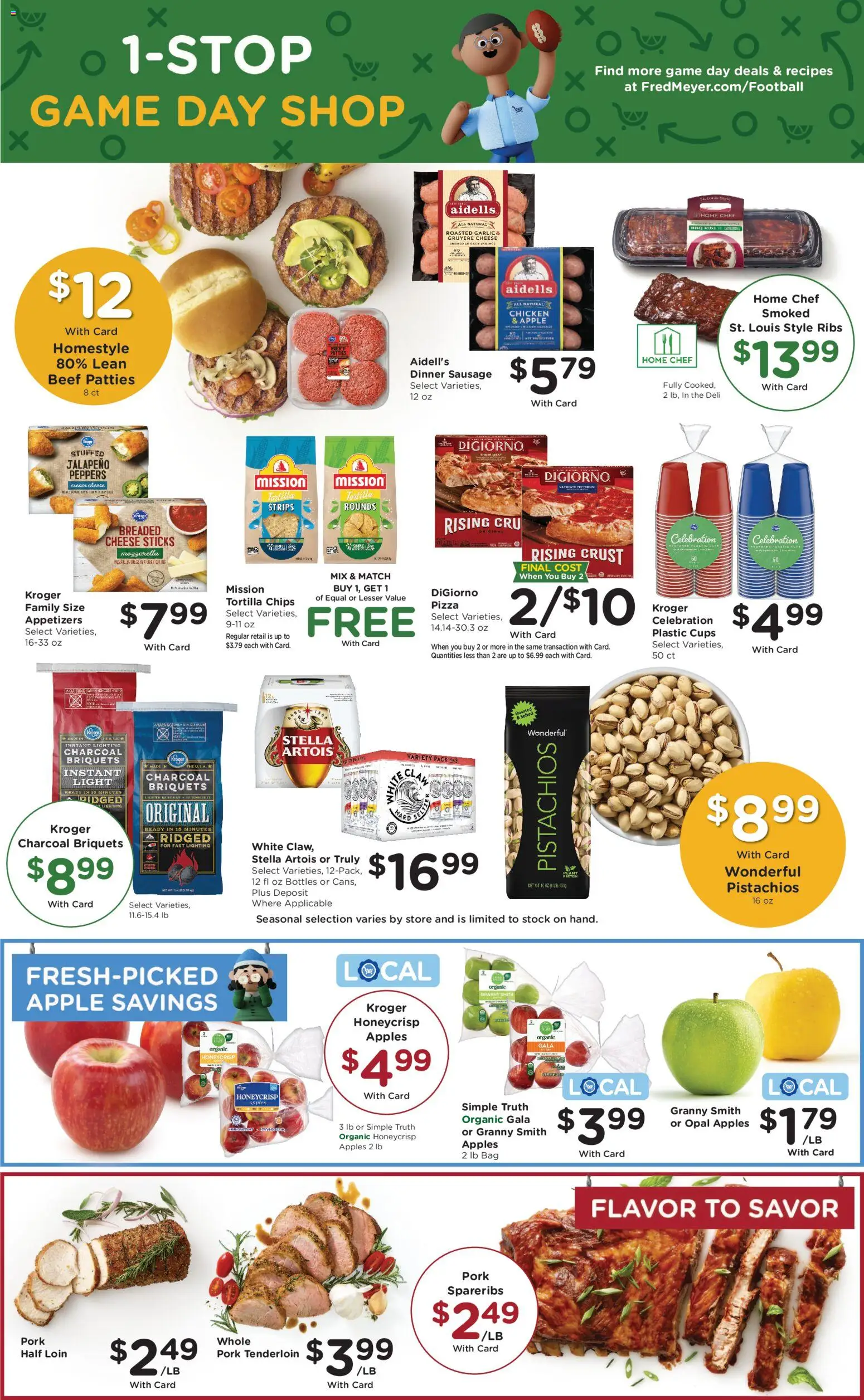 Fred Meyer Weekly Ad - valid from 10.12.2025 | Page: 15 | Products: Cheese, Chips, Game, Bag