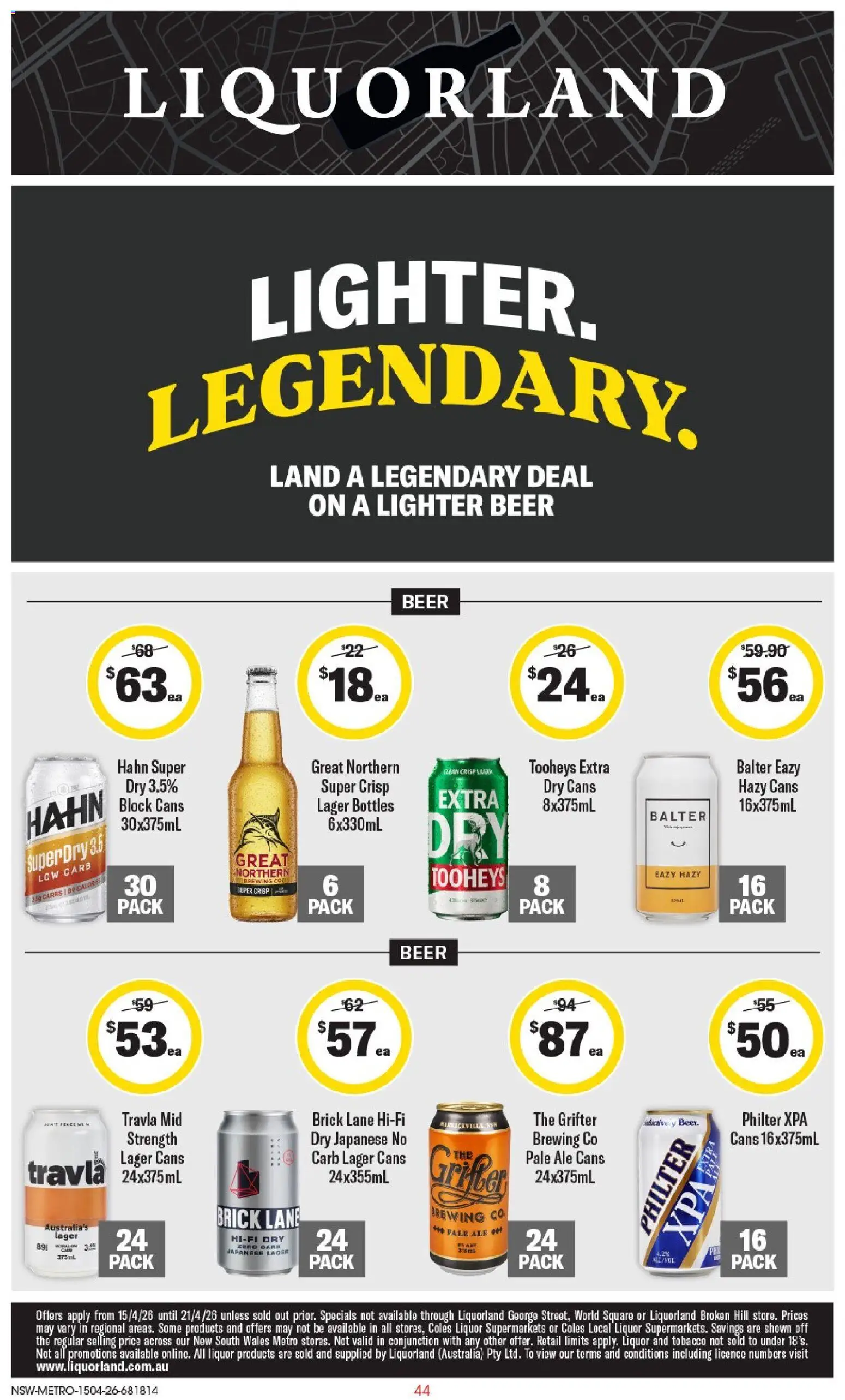 Coles catalogue - valid from 15.04.2026 | Page: 44