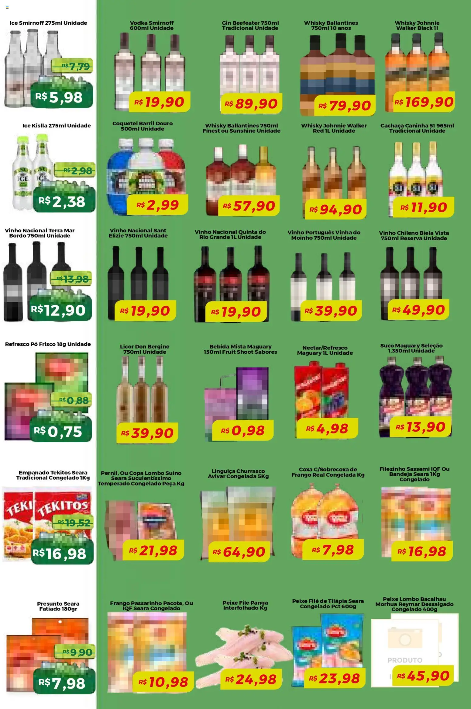 Mart Minas Folheto - válido de 12.02.2026 | Página: 2 | Produtos: Frisco, Suco, Vinho, Peixe