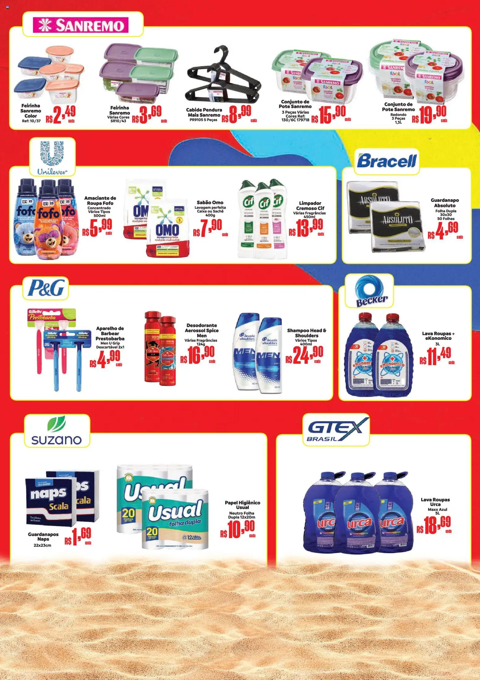 Mateus Folheto - válido de 09.01.2026 | Página: 2 | Produtos: Sabão, Desodorante, Cabide, Roupas