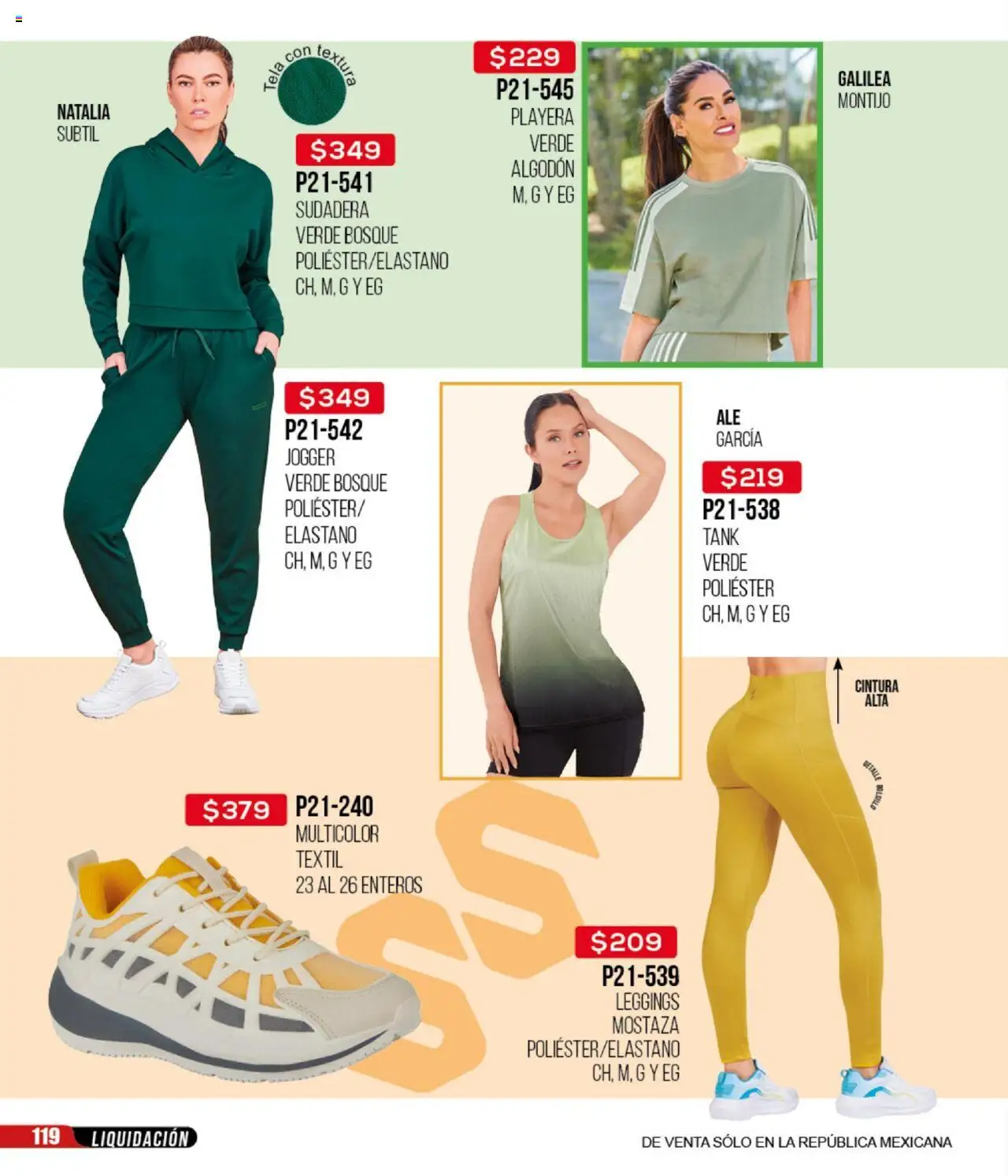 Nuevas ofertas de Cklass válidas en toda la República Mexicana desde el 09.09.2025. ¡Encuentra las mejores ofertas en Cklass - Catálogo Liquidacion Calzado! | Página: 120 | Productos: Mostaza, Algodón, Sudadera, Playera
