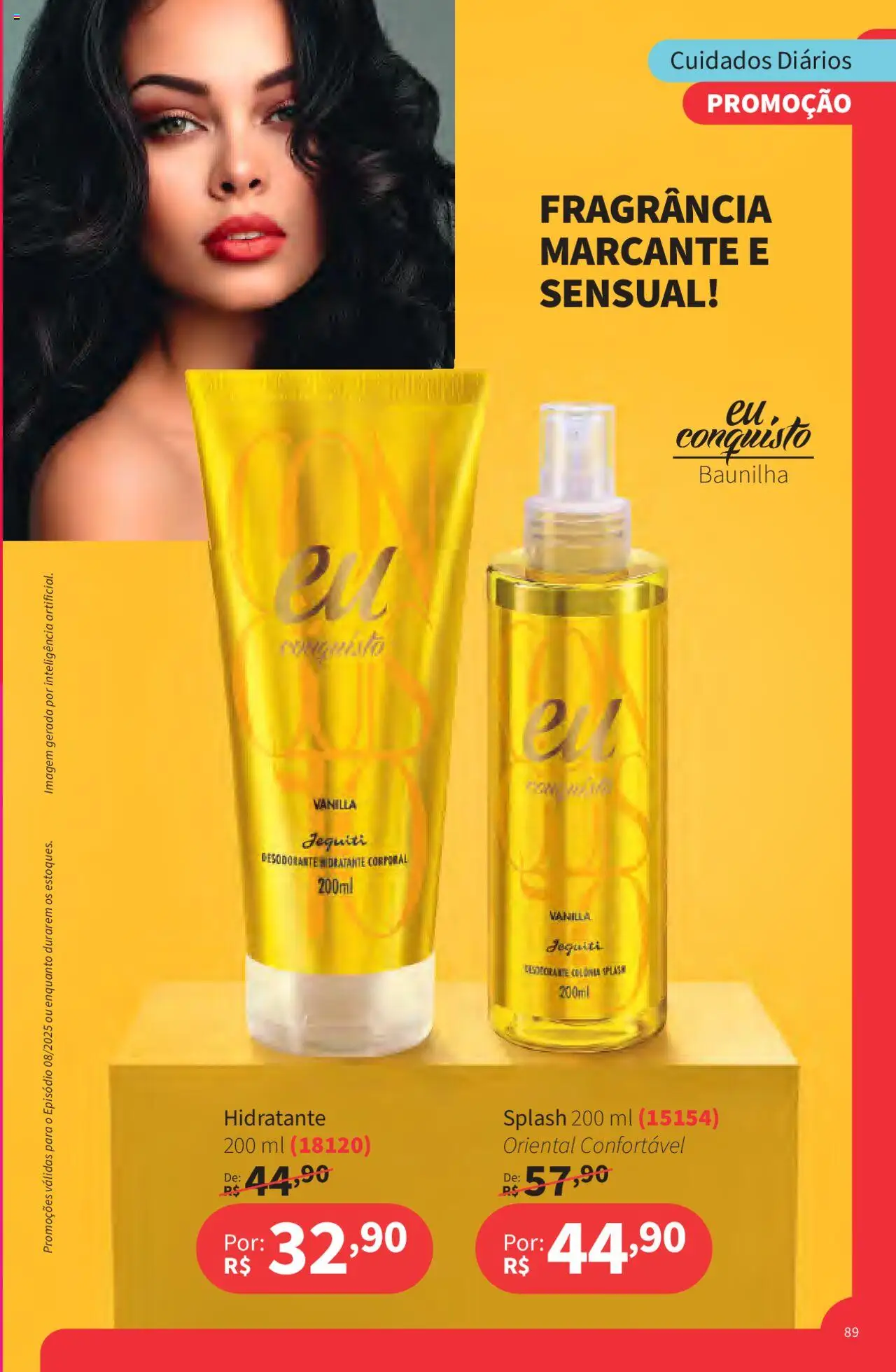 Jequiti Folheto - válido de 02.06.2025 | Página: 89 | Produtos: Fragrância, Hidratante corporal, Desodorante