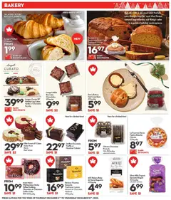 Preview of Longo's weekly flyer / circulaire from shop Longo's valid from 04.12.2025 | Page: 12 | Products: Bakery, Butter, Coffee, Chocolate
