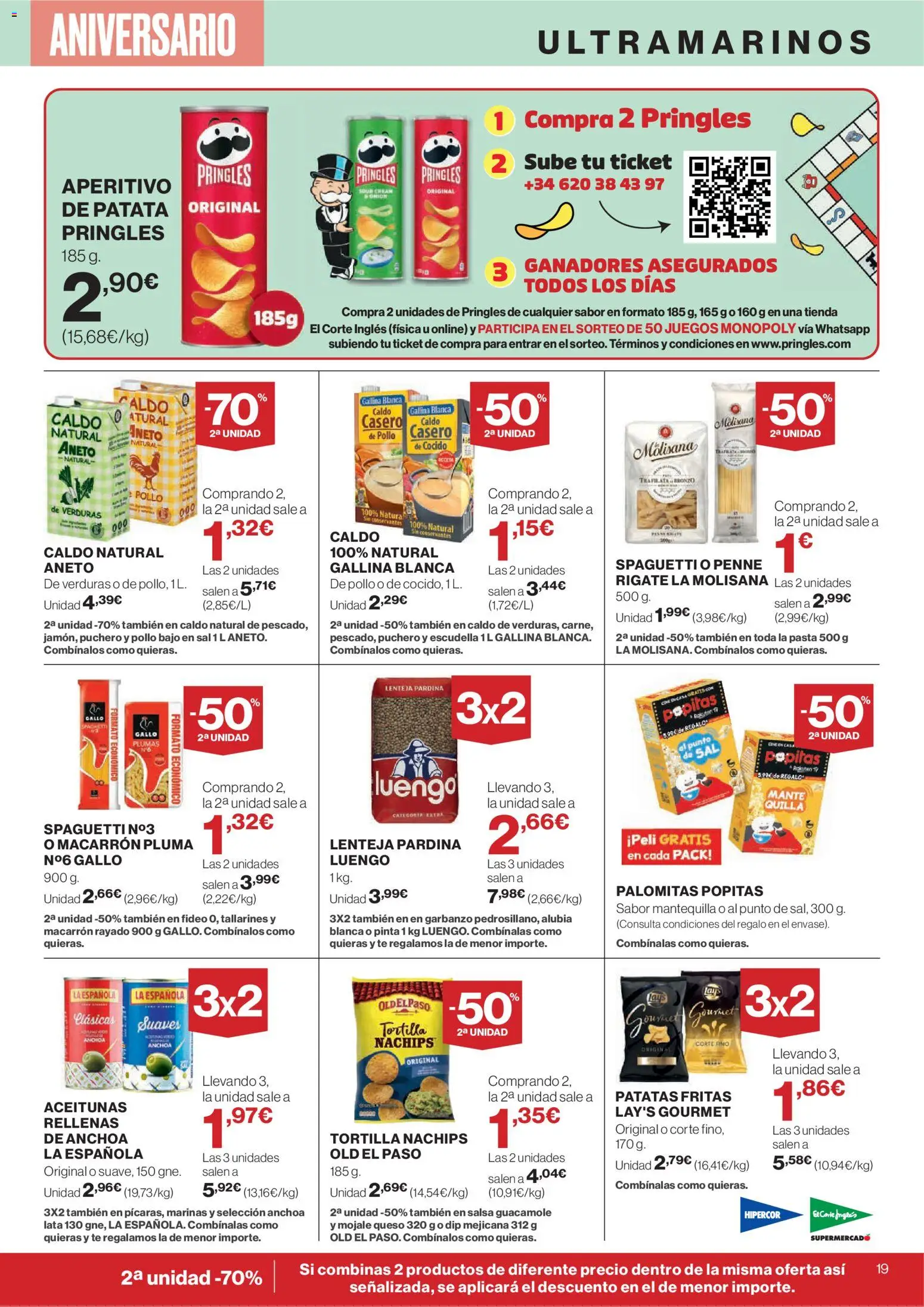 Nuevas ofertas de El Corte Inglés válidas en toda la República Mexicana desde el 23.10.2025. ¡Encuentra las mejores ofertas en El Corte - Catálogo Que necesitas hoy! | Página: 25 | Productos: Pollo, Sal, Mantequilla, Té