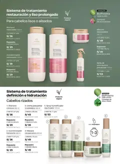 Vista previa de folleto Natura catálogo  - Ciclo 6 de la Natura válido desde 31.03.2026 | Página: 141 | Productos: Máscara, Shampoo, Acondicionador, Crema