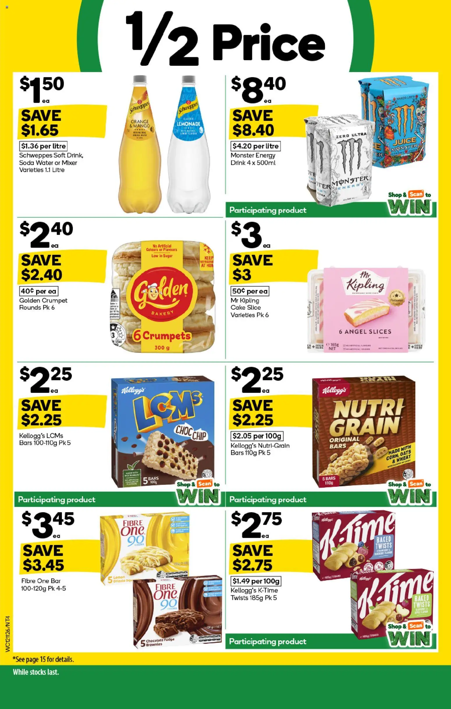 Woolworths catalogue - valid from 12.11.2025 | Page: 4 | Products: Chocolate, Juice, Mixer, Bakery