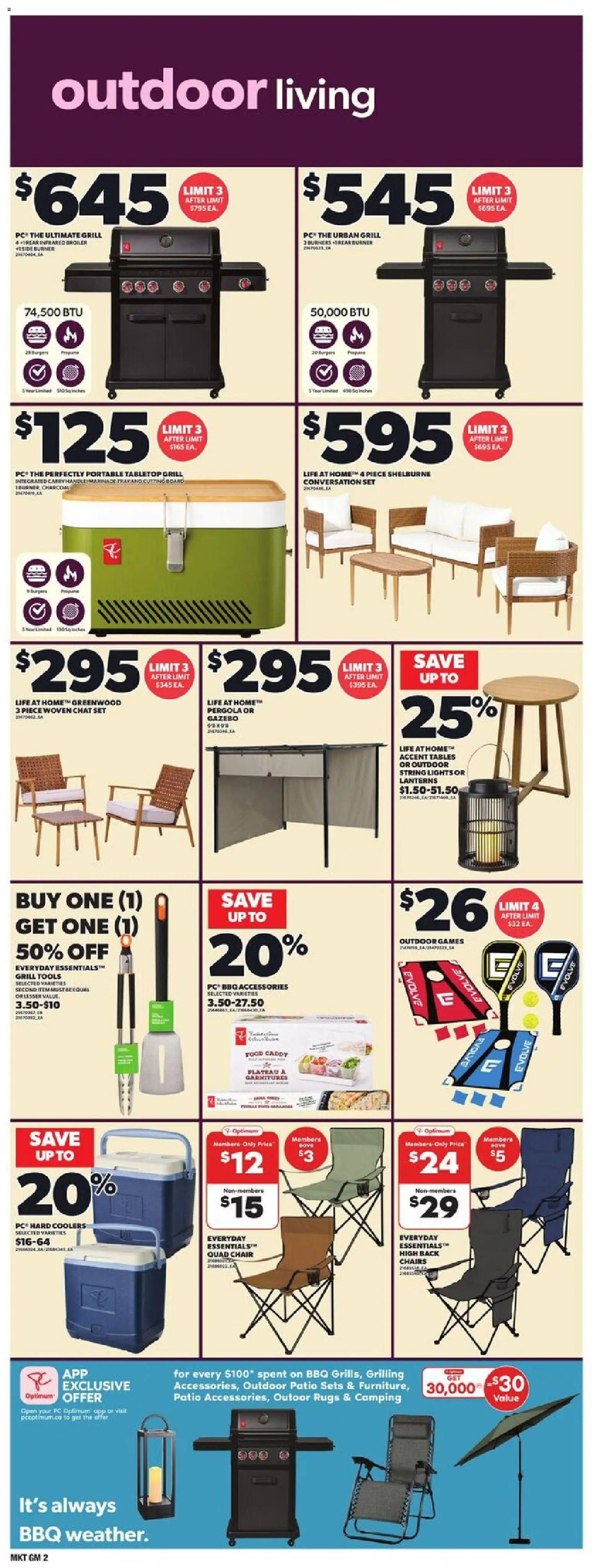 Zehrs flyer valid from 30.04.2026 | Page: 17 | Products: PC, Grill, Chair