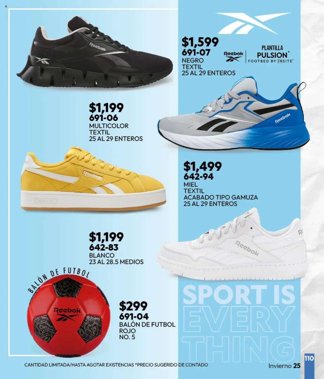 Nuevas ofertas de Cklass válidas en toda la República Mexicana desde el 16.09.2025. ¡Encuentra las mejores ofertas en Cklass - Catálogo Invierno Sportbrands! | Página: 111 | Productos: Gamuza