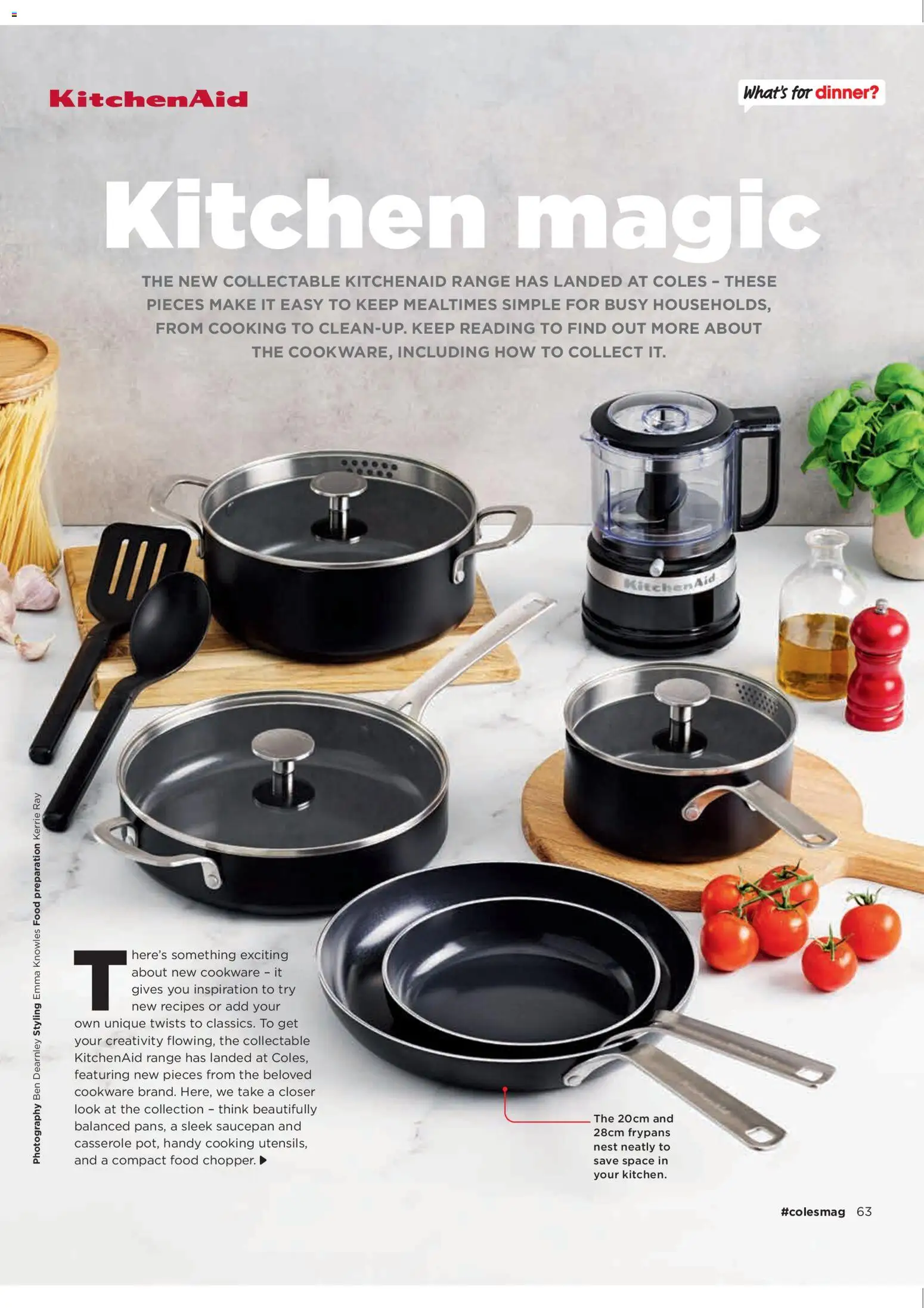 Coles catalogue - valid from 05.02.2026 | Page: 63 | Products: Cookware