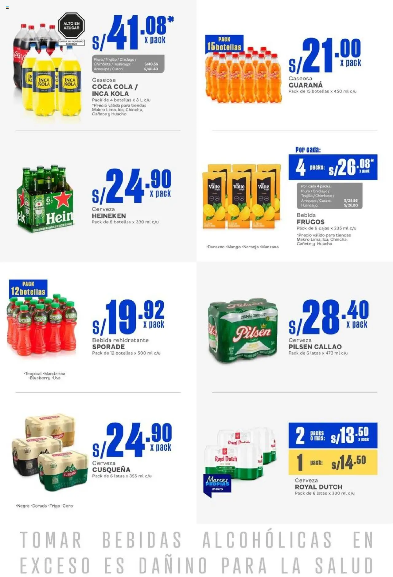 Catálogo Makro válido desde 09.10.2025 | Página: 23 | Productos: Cerveza