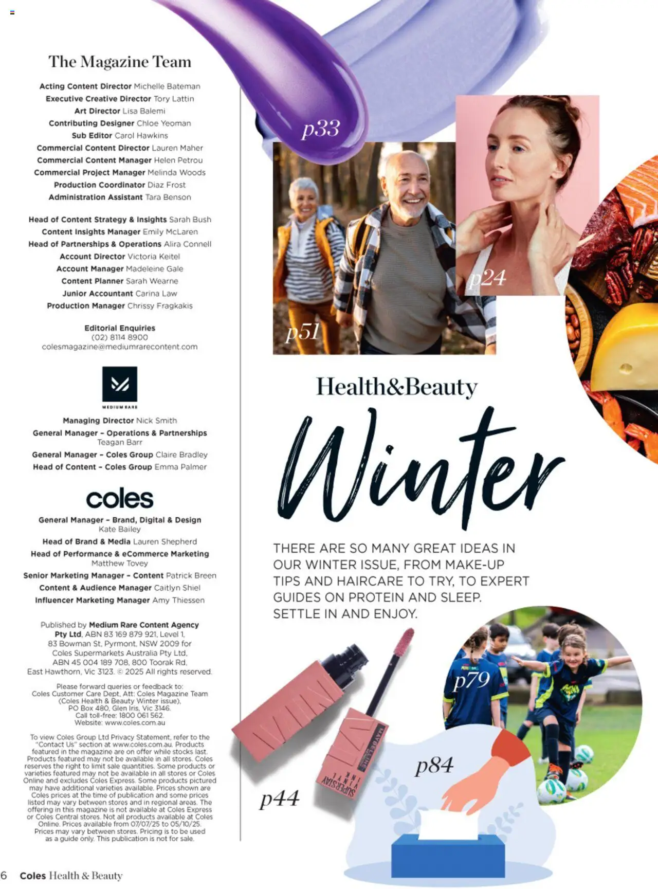 Coles catalogue - valid from 30.06.2025 | Page: 6 | Products: Box, Makeup, Digital