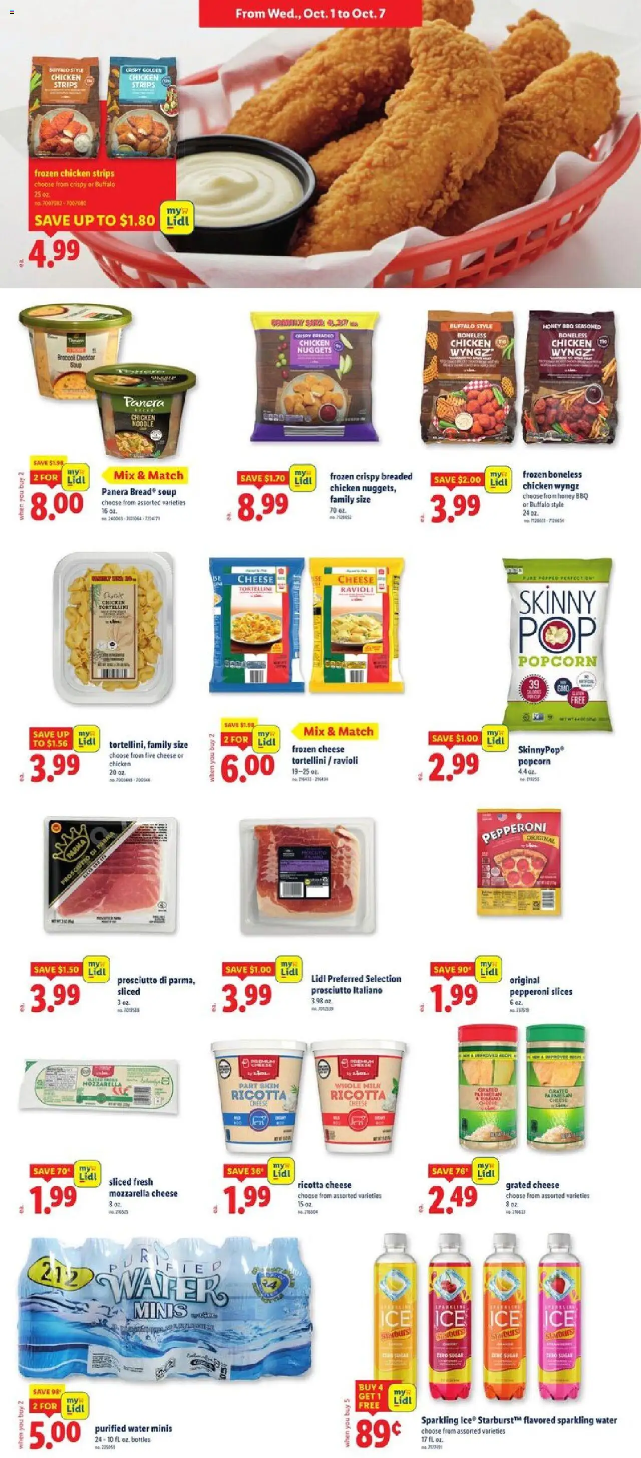 Lidl Weekly Ad - DC - valid from 01.10.2025 | Page: 3 | Products: Broccoli, Milk, Water, Sugar