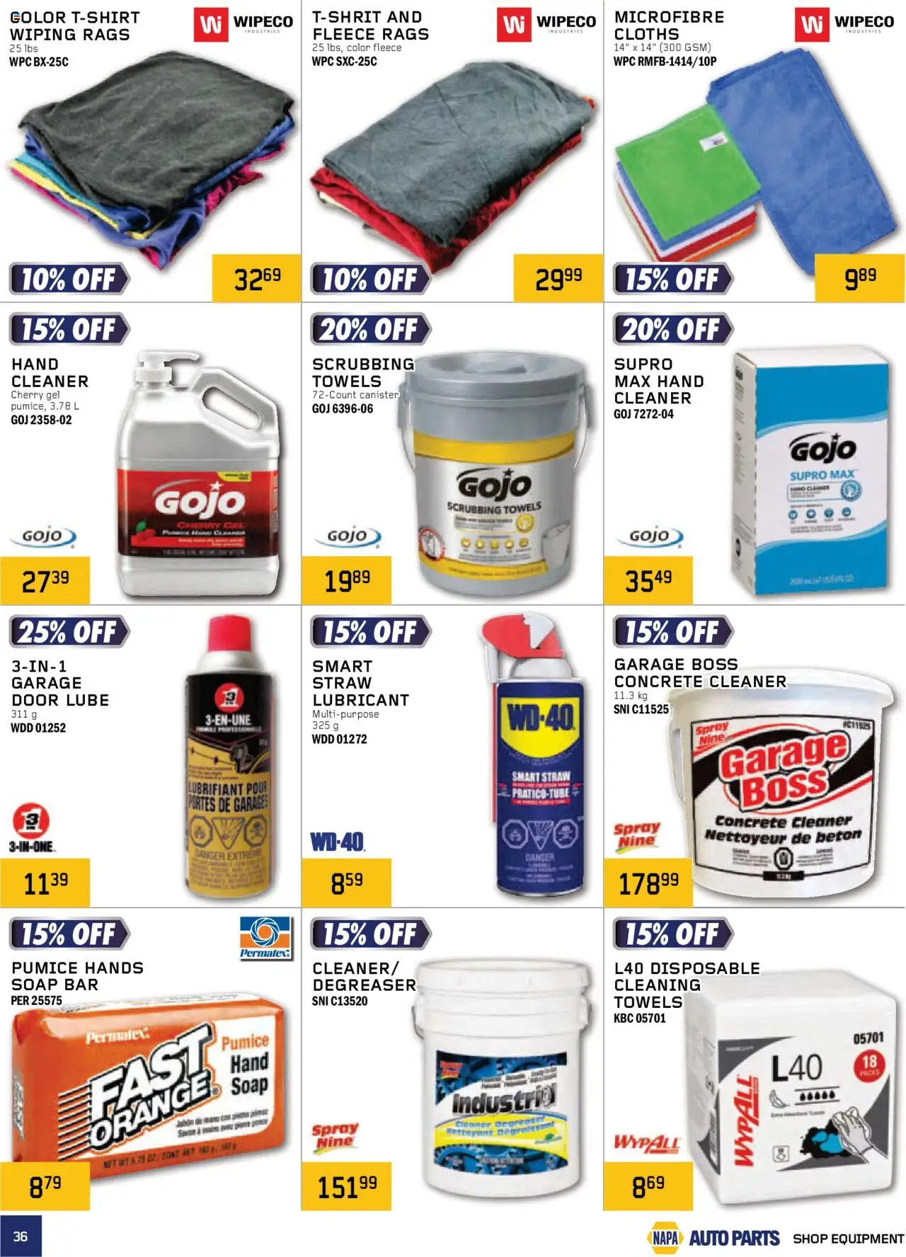NAPA Auto Parts flyer valid from 01.10.2025 | Page: 36