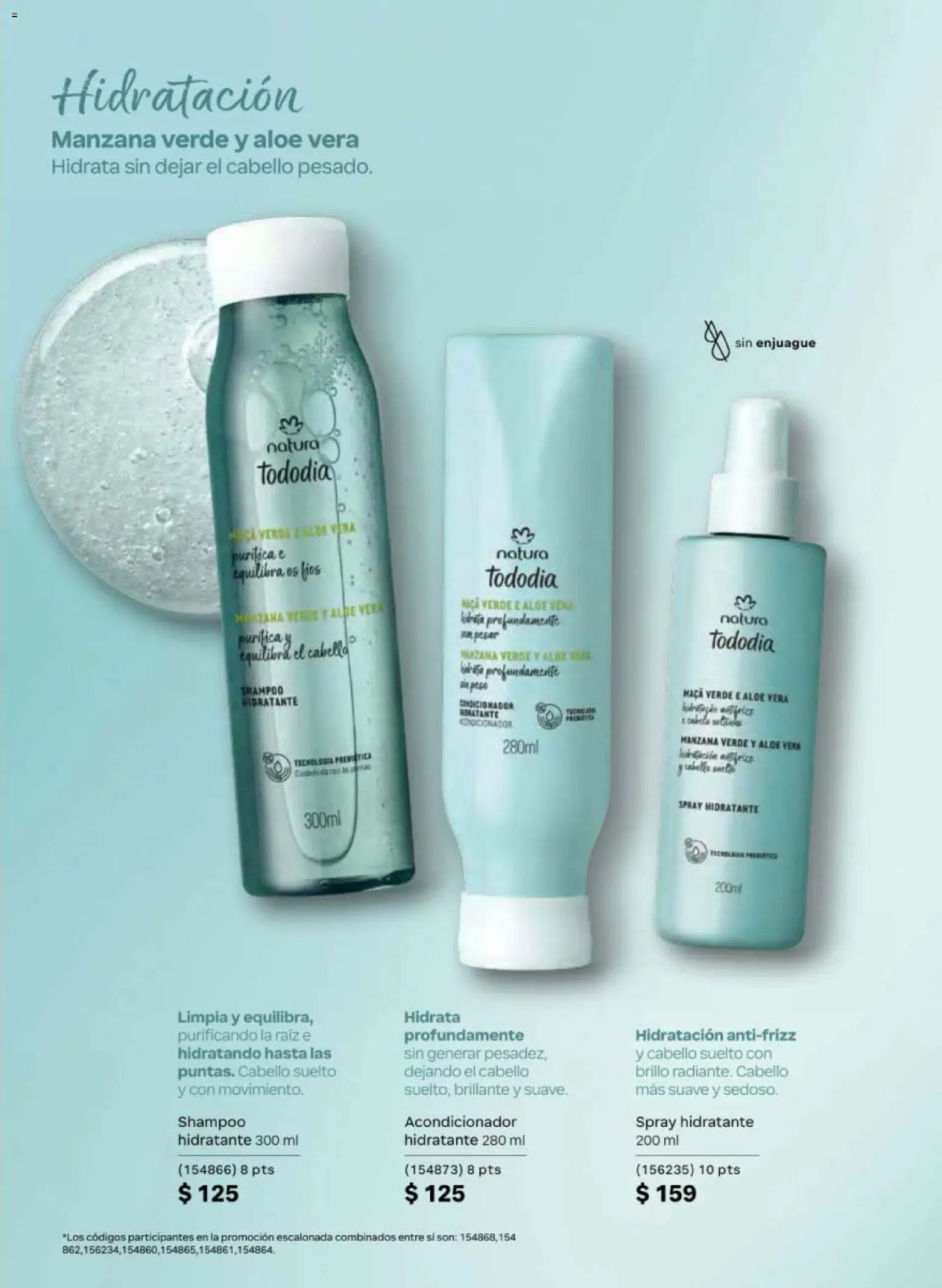 Nuevas ofertas de Natura válidas en toda la República Mexicana desde el 08.05.2026. ¡Encuentra las mejores ofertas en Natura campaña 8 2026! | Página: 125 | Productos: Manzana, Brillo, Acondicionador