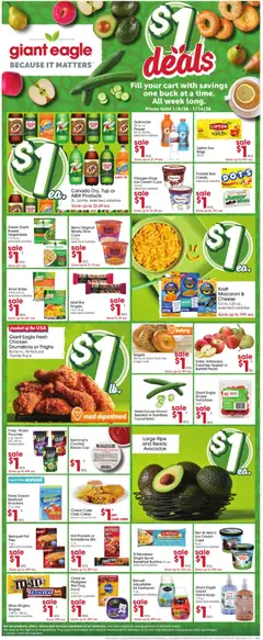 Preview of Giant Eagle weekly ads valid from 08.01.2026