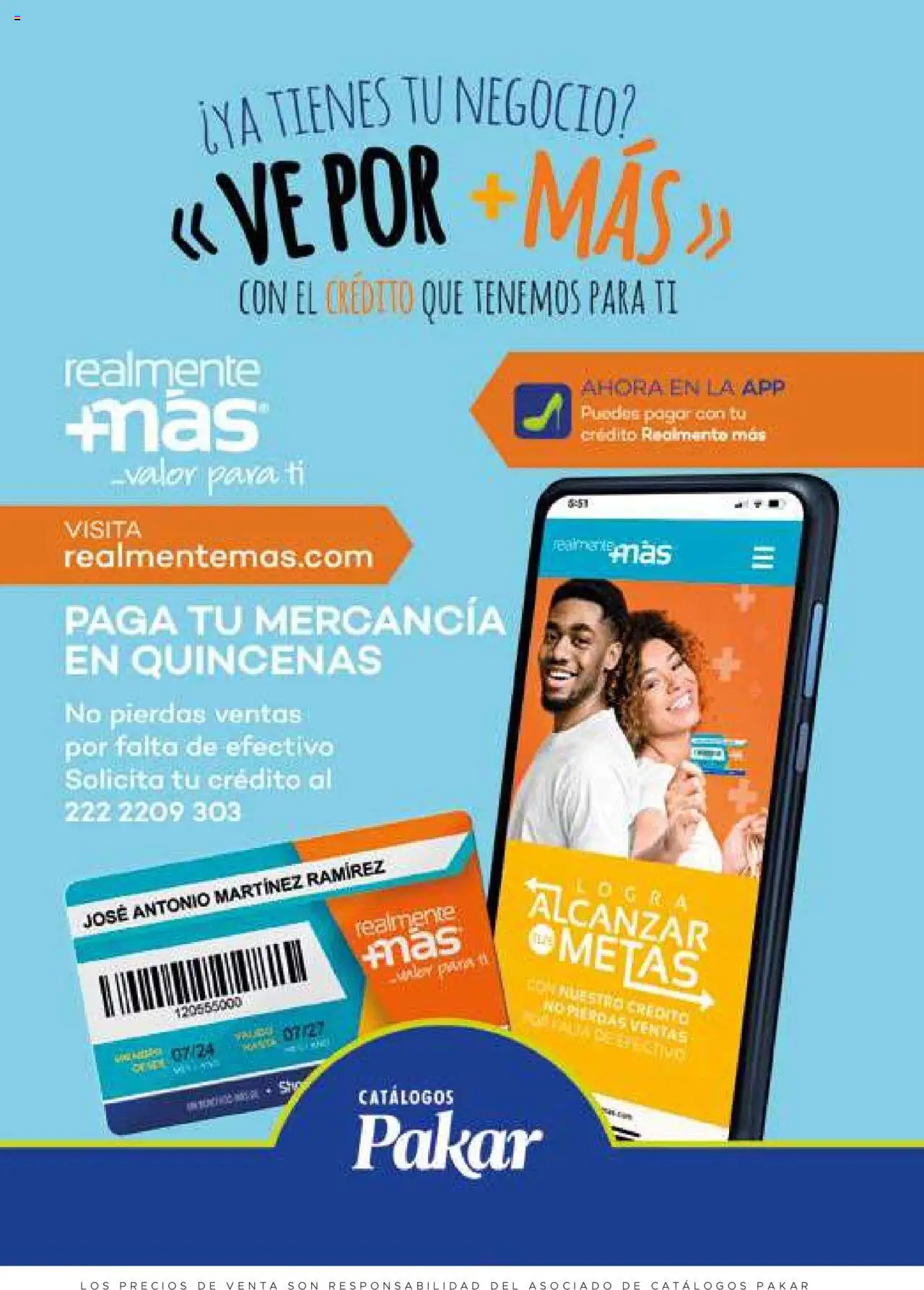 Nuevas ofertas de SC Pakar válidas en toda la República Mexicana desde el 31.01.2025. ¡Encuentra las mejores ofertas en SC Pakar catálogo Primavera Verano! | Página: 308
