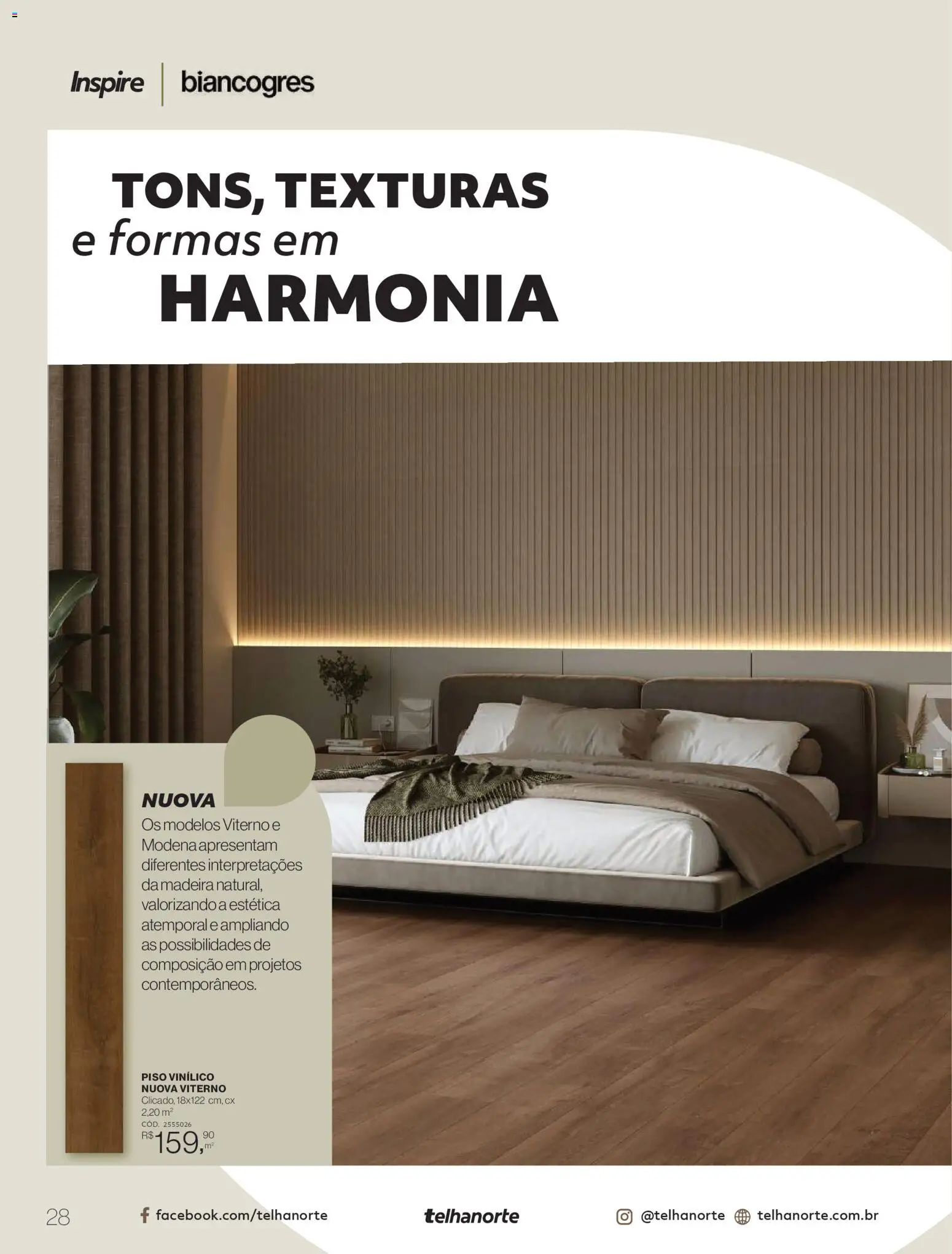 Telhanorte Folheto - válido de 09.03.2026 | Página: 28 | Produtos: Piso