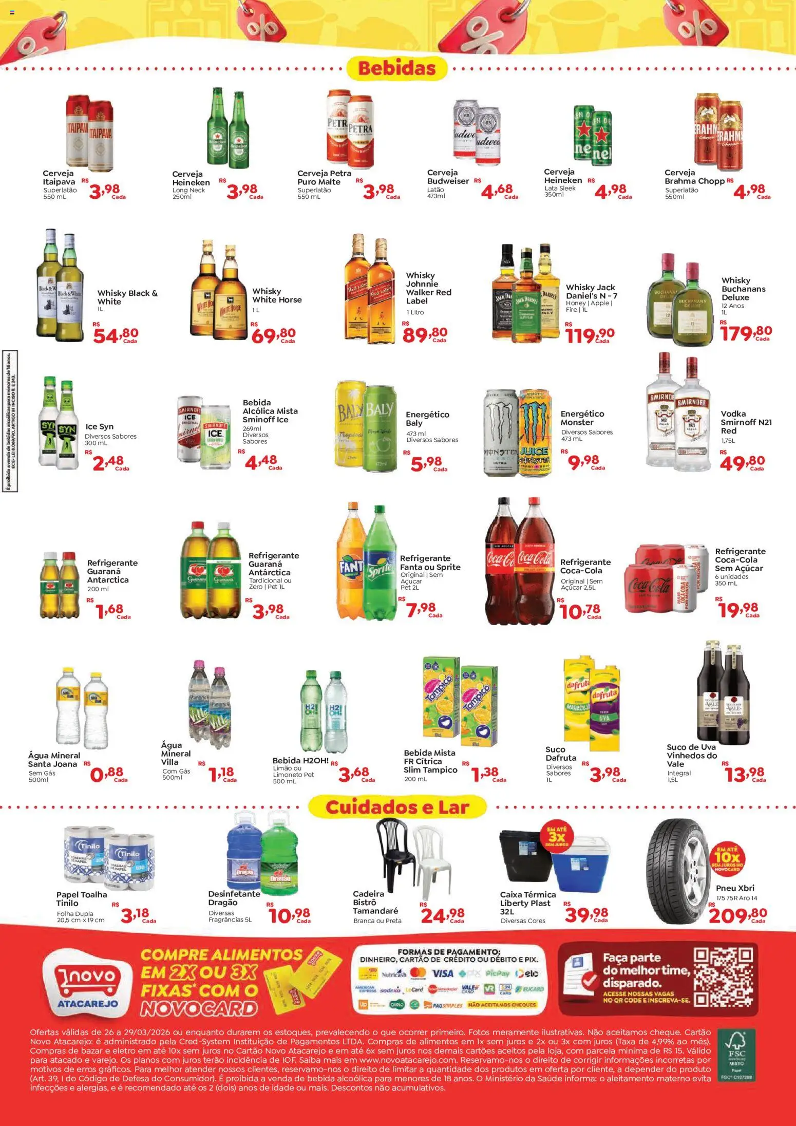 Novo Atacarejo ofertas do Findi de 26/03/2026 ? Não perca as melhores promoções! | Brasil