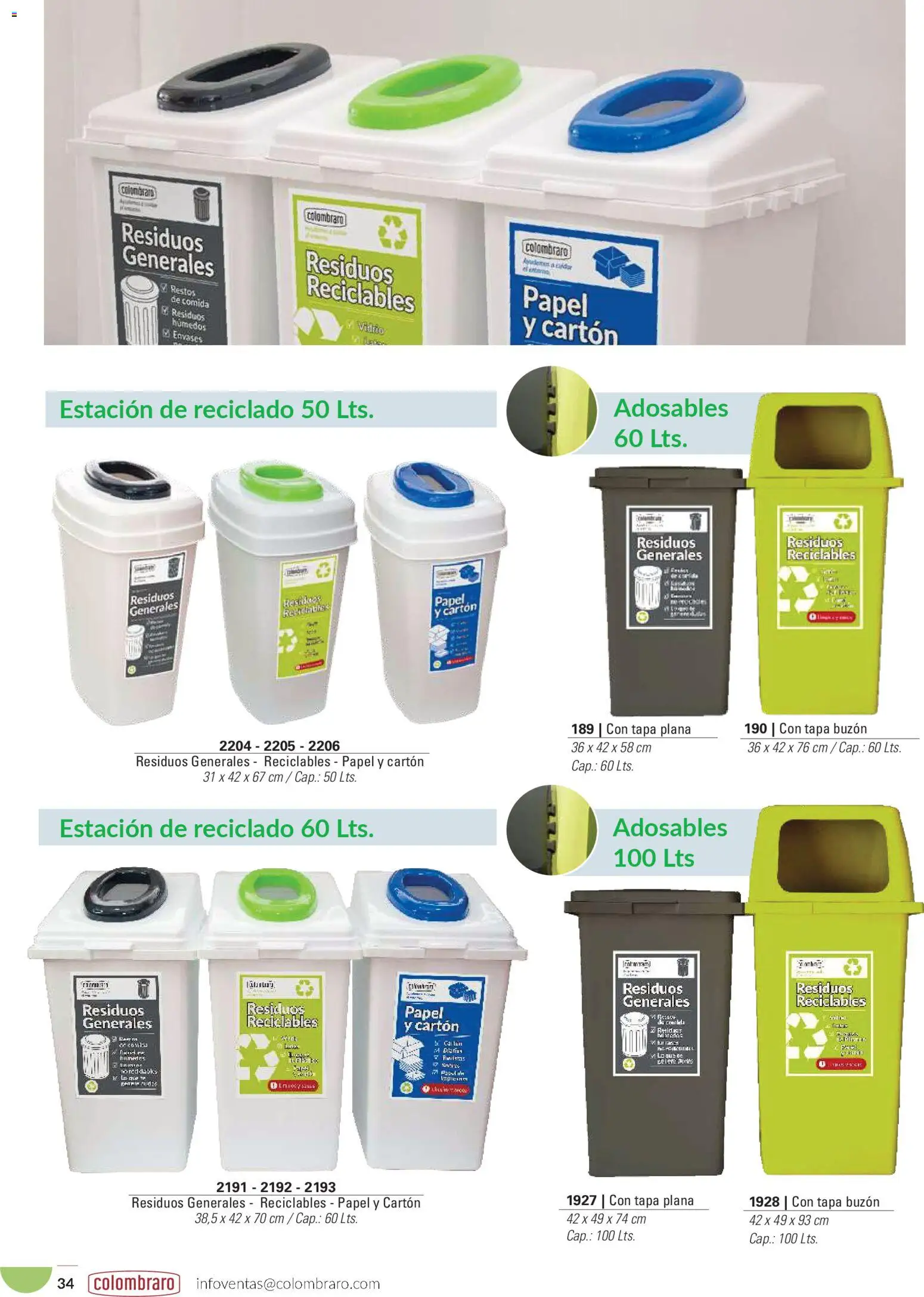 Colombraro catálogo │ válido desde el 26.01.2026 | Página: 34 | Productos: Buzón