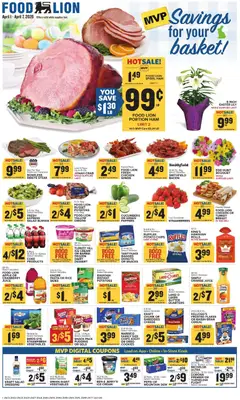 Preview of Food Lion weekly ads valid from 01.04.2026
