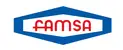 Logo de Famsa en la sección Electrónica