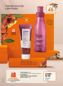 Vista previa de folleto Natura catálogo  - Ciclo 6 de la Natura válido desde 31.03.2026 | Página: 22 | Productos: Exfoliante, Jabón, Bolsa