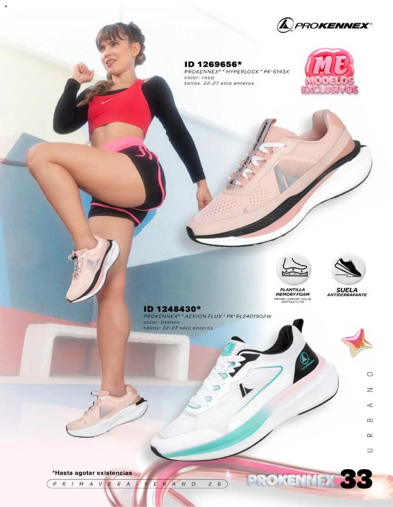 Nuevas ofertas de Price Shoes válidas en toda la República Mexicana desde el 30.03.2026. ¡Encuentra las mejores ofertas en Price Shoes catálogo Prokennex! | Página: 33