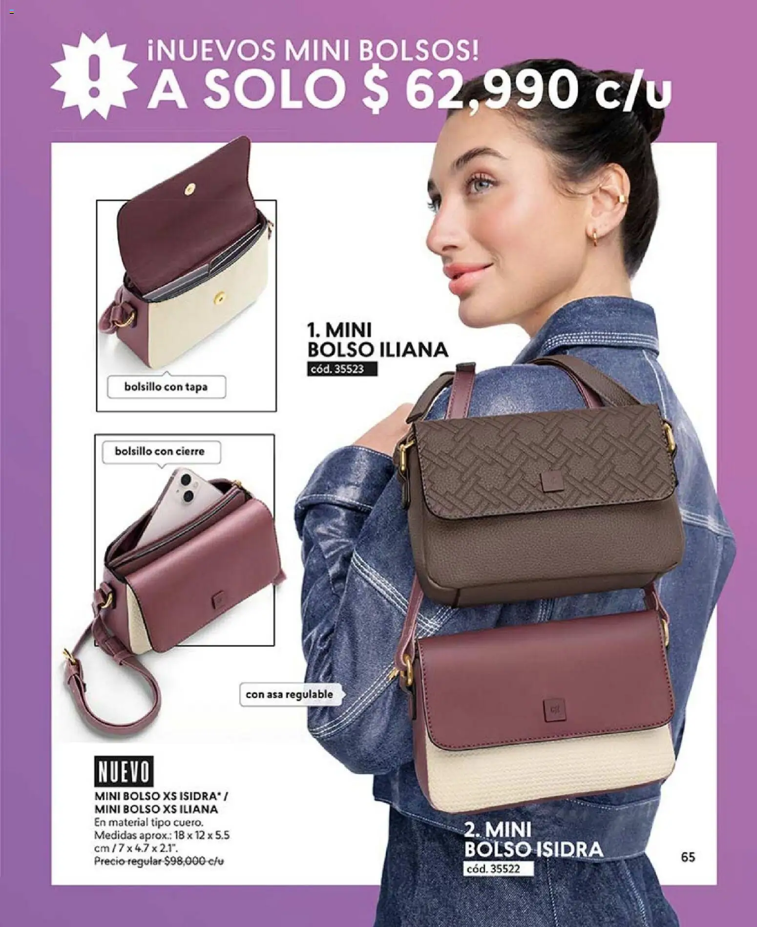 CyZone revista - valida desde el 01.02.2026 | Página: 65 | Productos: Bolso