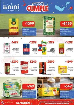 Vista previa NINI Mayorista - Ofertas válido desde el 09.03.2026 | Página: 27 | Productos: Mate, Sobre, Yerba, Té