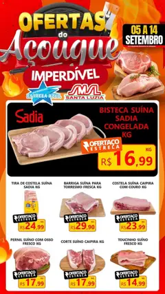 Estrela Azul - Ofertas do Açougue - Pré-Visualização do folheto da loja Estrela Azul, válido de 05.09.2025