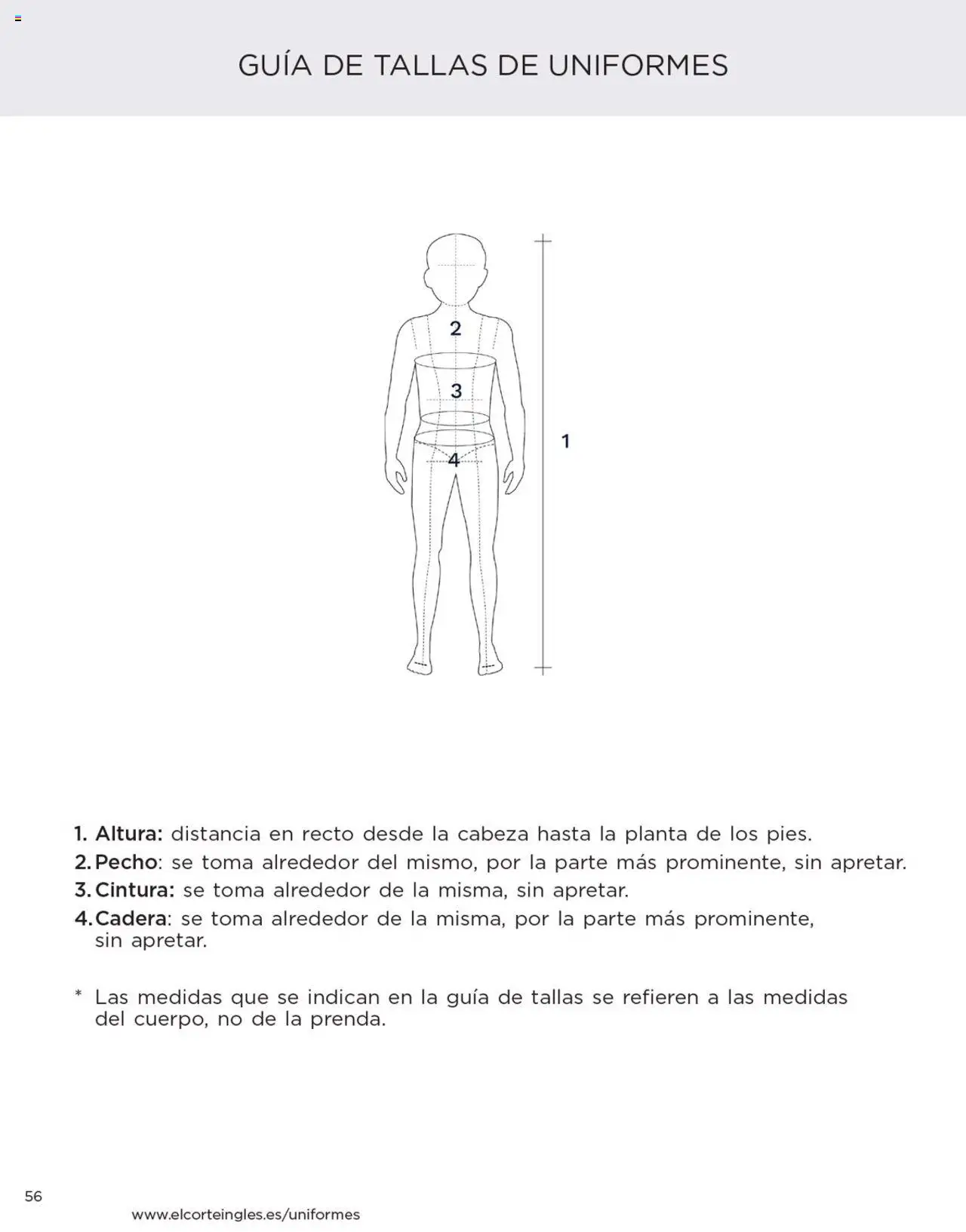 Nuevas ofertas de El Corte Inglés válidas en toda la República Mexicana desde el 04.04.2025. ¡Encuentra las mejores ofertas en El Corte Inglés catálogo Colección Uniformes 2024! | Página: 56 | Productos: Planta