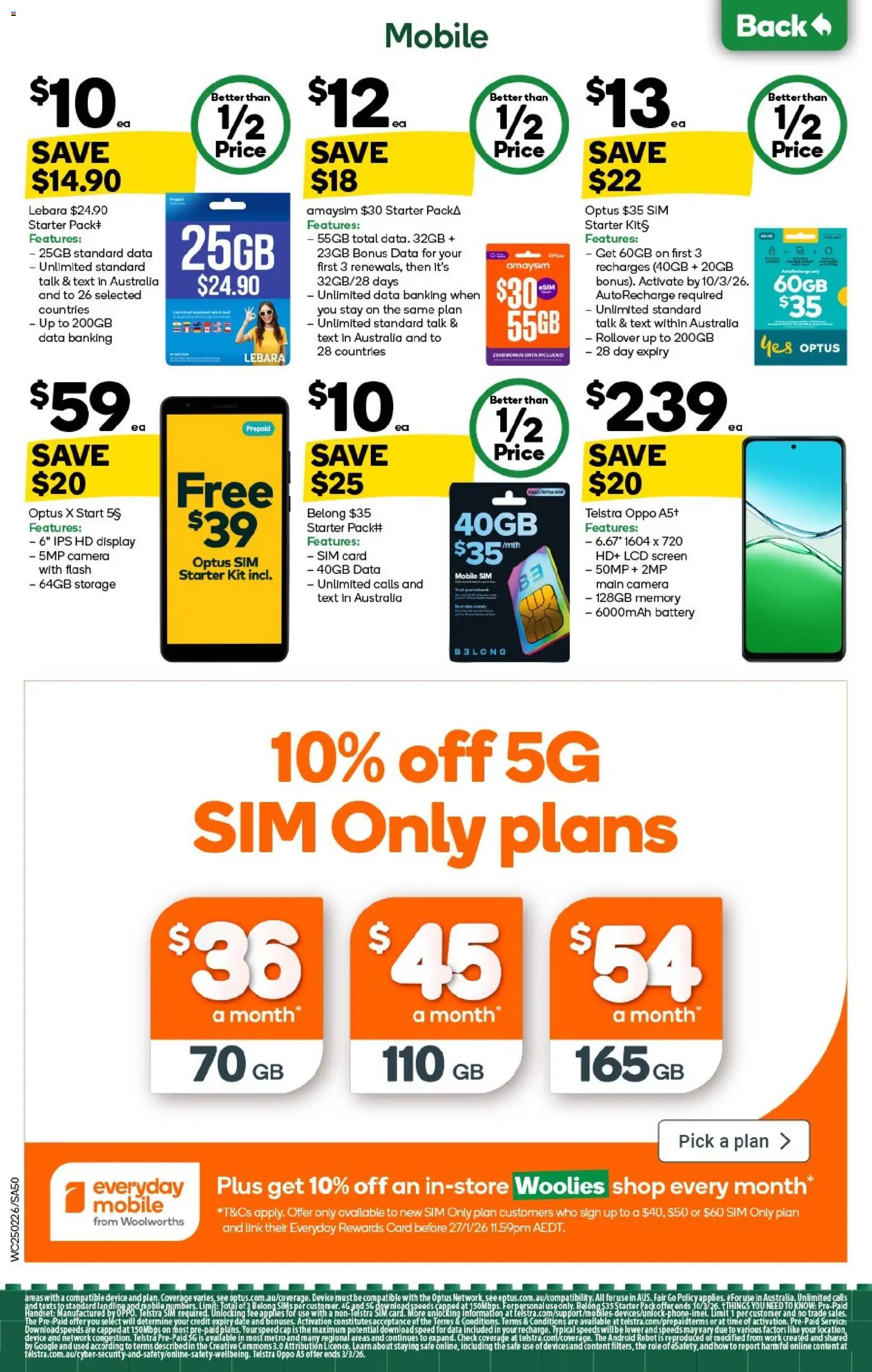 Woolworths catalogue - valid from 25.02.2026 | Page: 50 | Products: Date, Cap, Safe, Robot