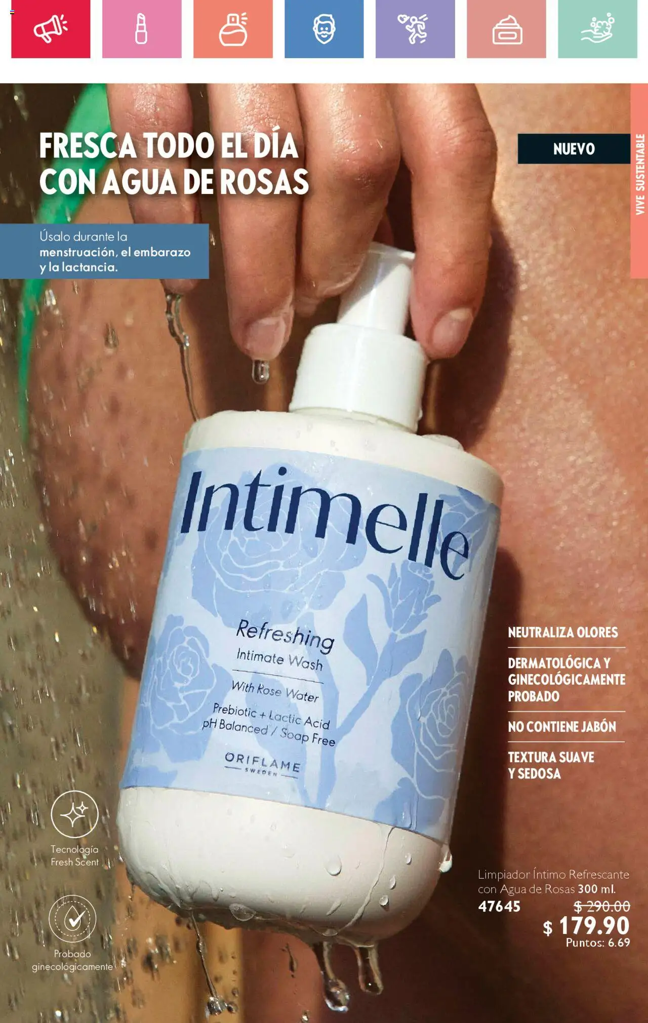 Nuevas ofertas de Oriflame válidas en toda la República Mexicana desde el 02.08.2025. ¡Encuentra las mejores ofertas en Oriflame - Campaña 11 2025! | Página: 61 | Productos: Agua, Limpiador, Jabón
