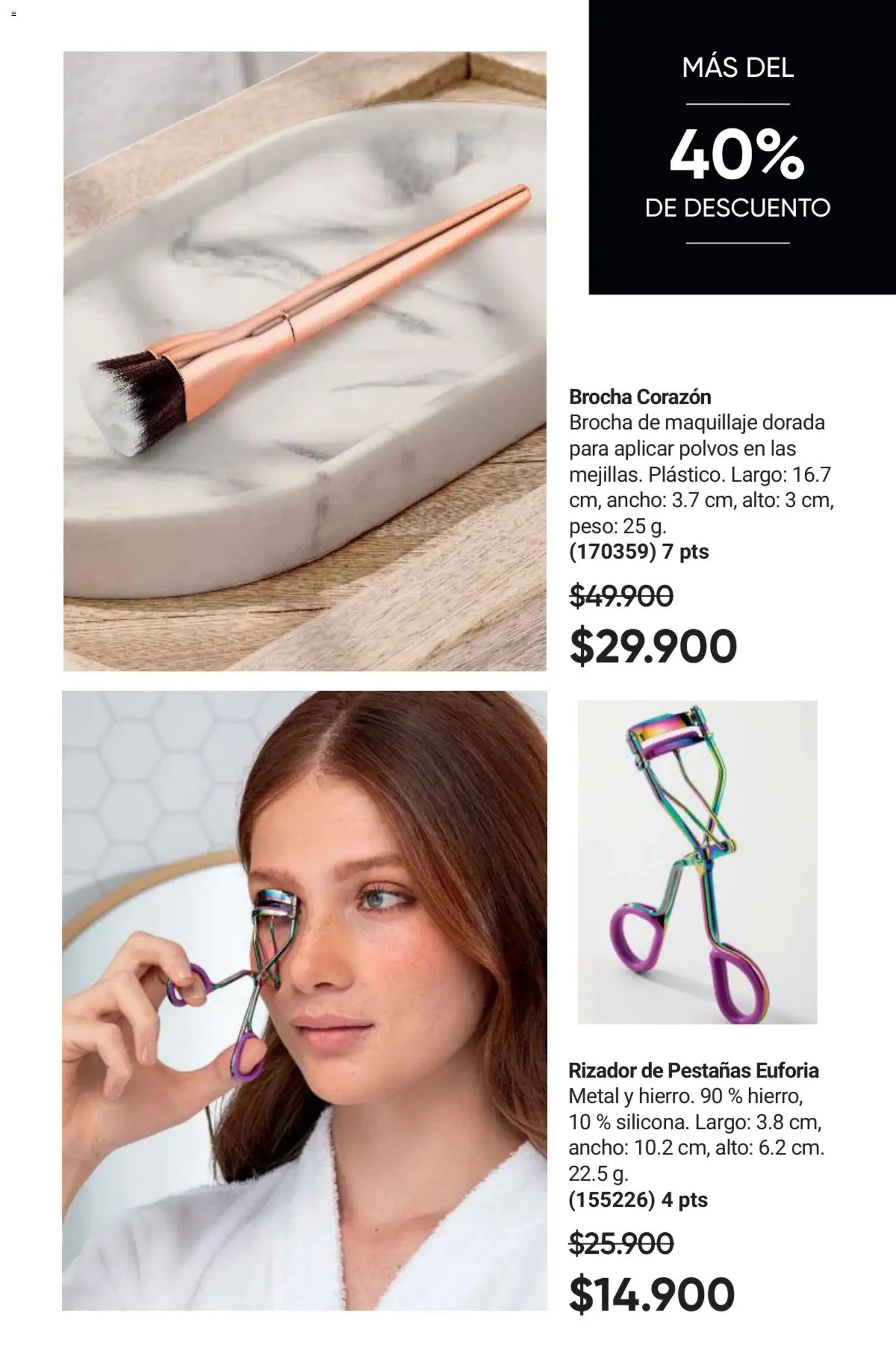 Avon revista - valida desde el 01.02.2026 | Página: 69 | Productos: Peso, Brocha, Maquillaje