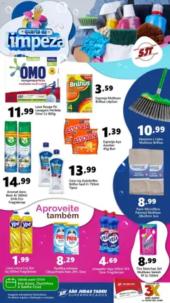 São Judas Tadeu - Ofertas Especial Limpeza - Pré-Visualização do folheto da loja São Judas Tadeu, válido de 17.09.2025