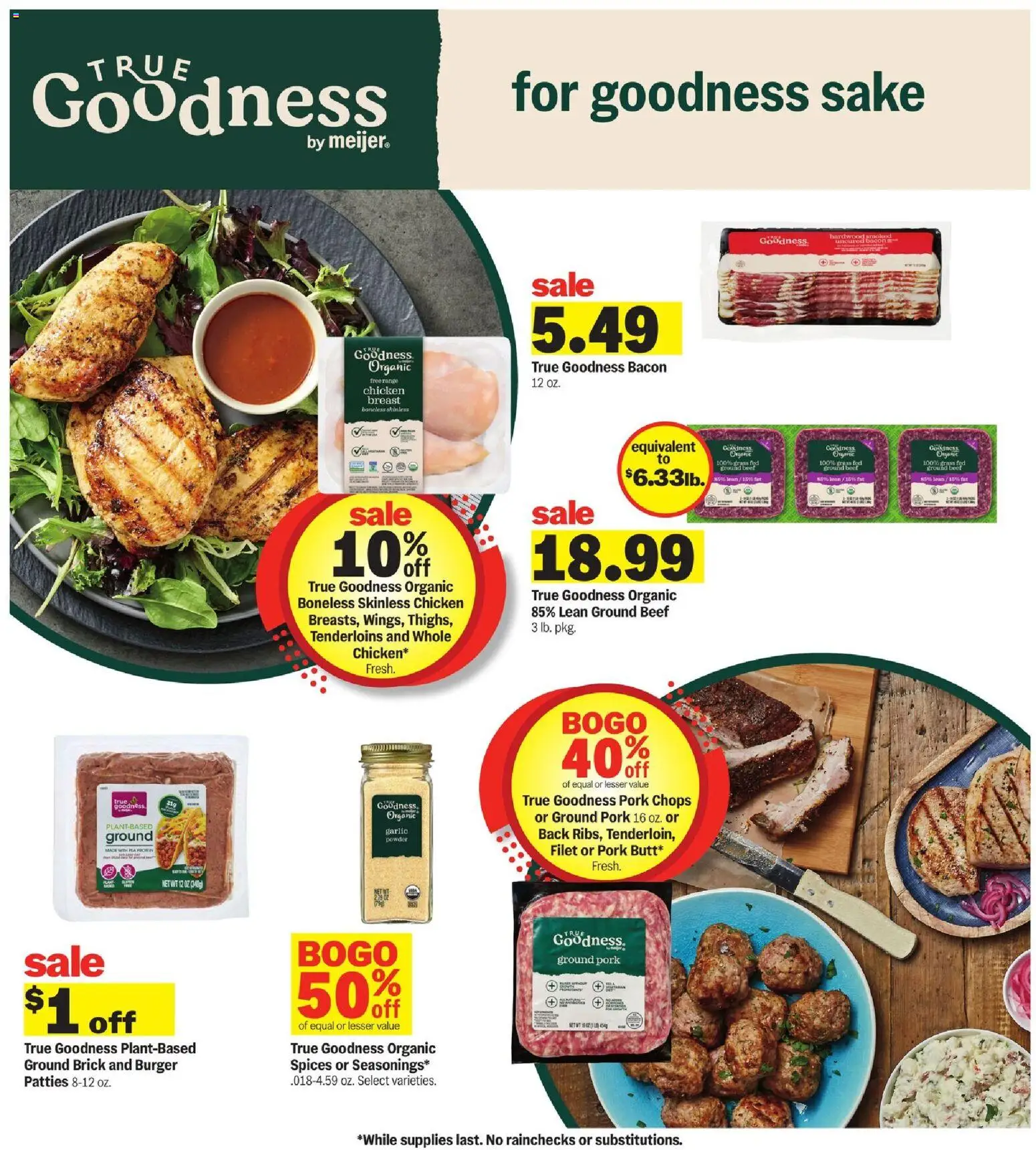 Meijer Weekly Ad - valid from 14.01.2026 | Page: 19 | Products: Powder, Beef, Spices, Garlic