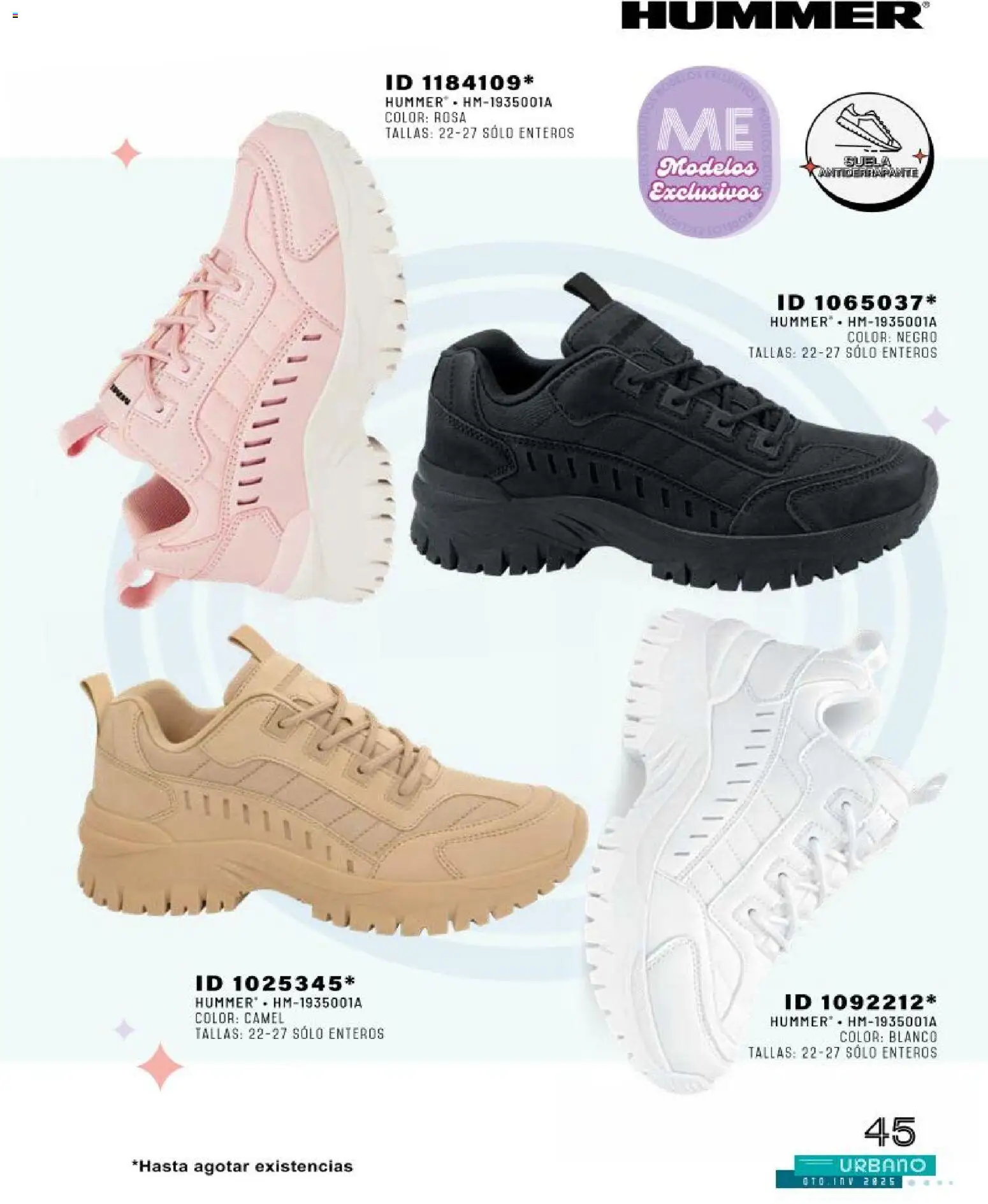 Nuevas ofertas de Price Shoes válidas en toda la República Mexicana desde el 04.12.2025. ¡Encuentra las mejores ofertas en Price Shoes catálogo Urbano! | Página: 45