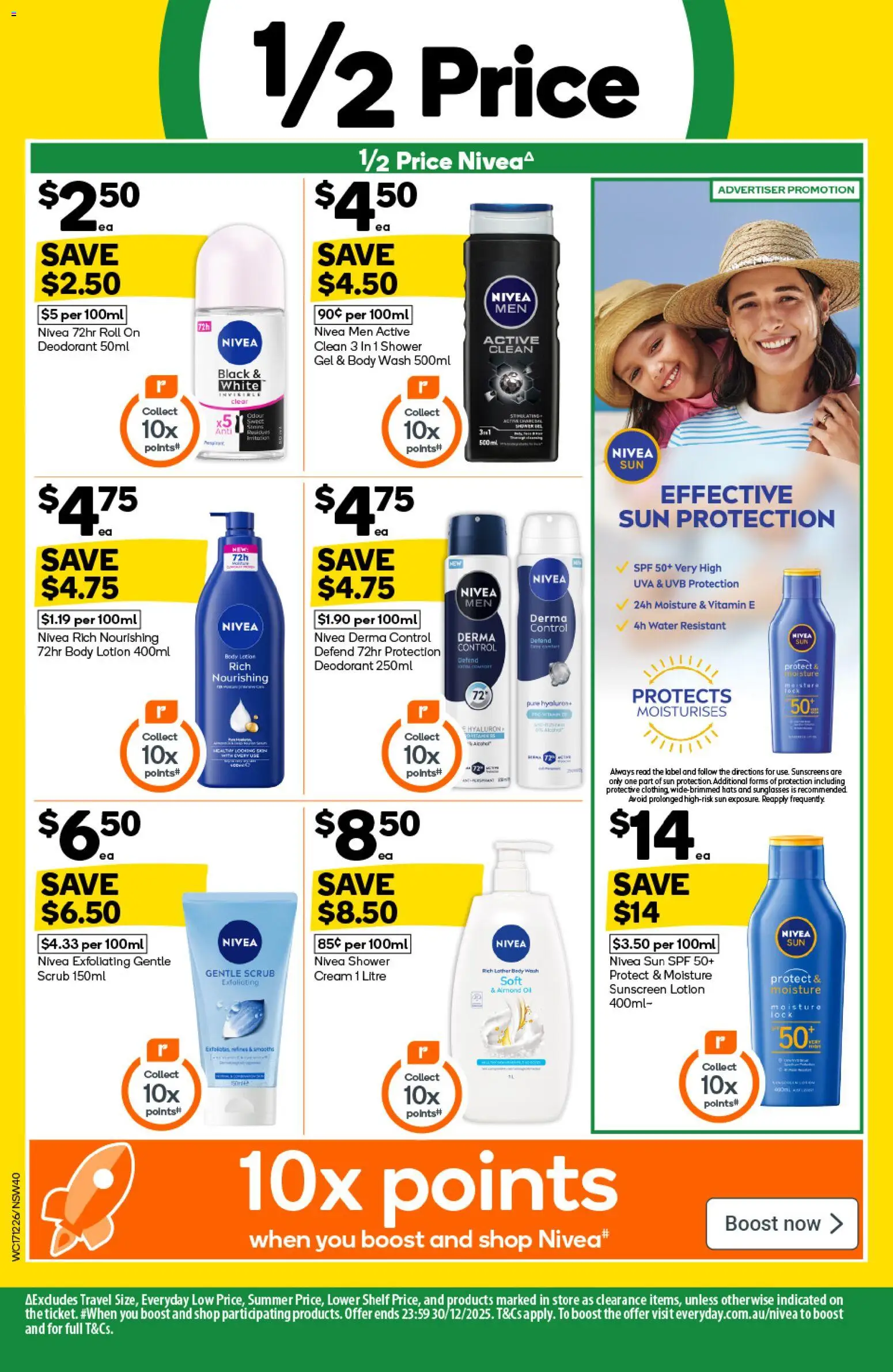 Woolworths catalogue - valid from 17.12.2025 | Page: 40 | Products: Shelf, Shower, Lotion, Water