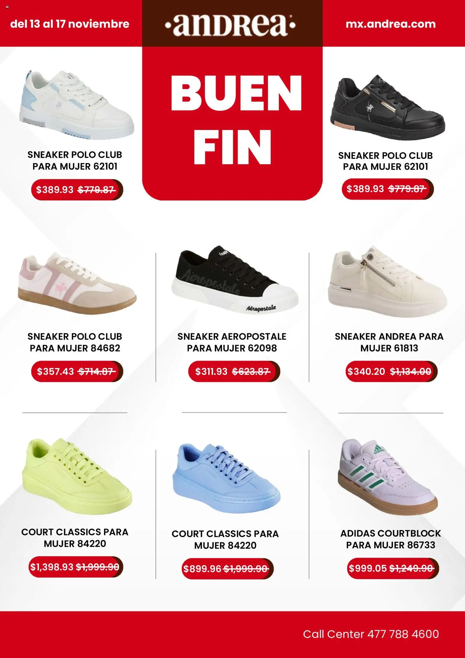 Nuevas ofertas de Andrea válidas en toda la República Mexicana desde el 13.11.2025. ¡Encuentra las mejores ofertas en Andrea Buen Fin ! | Página: 5