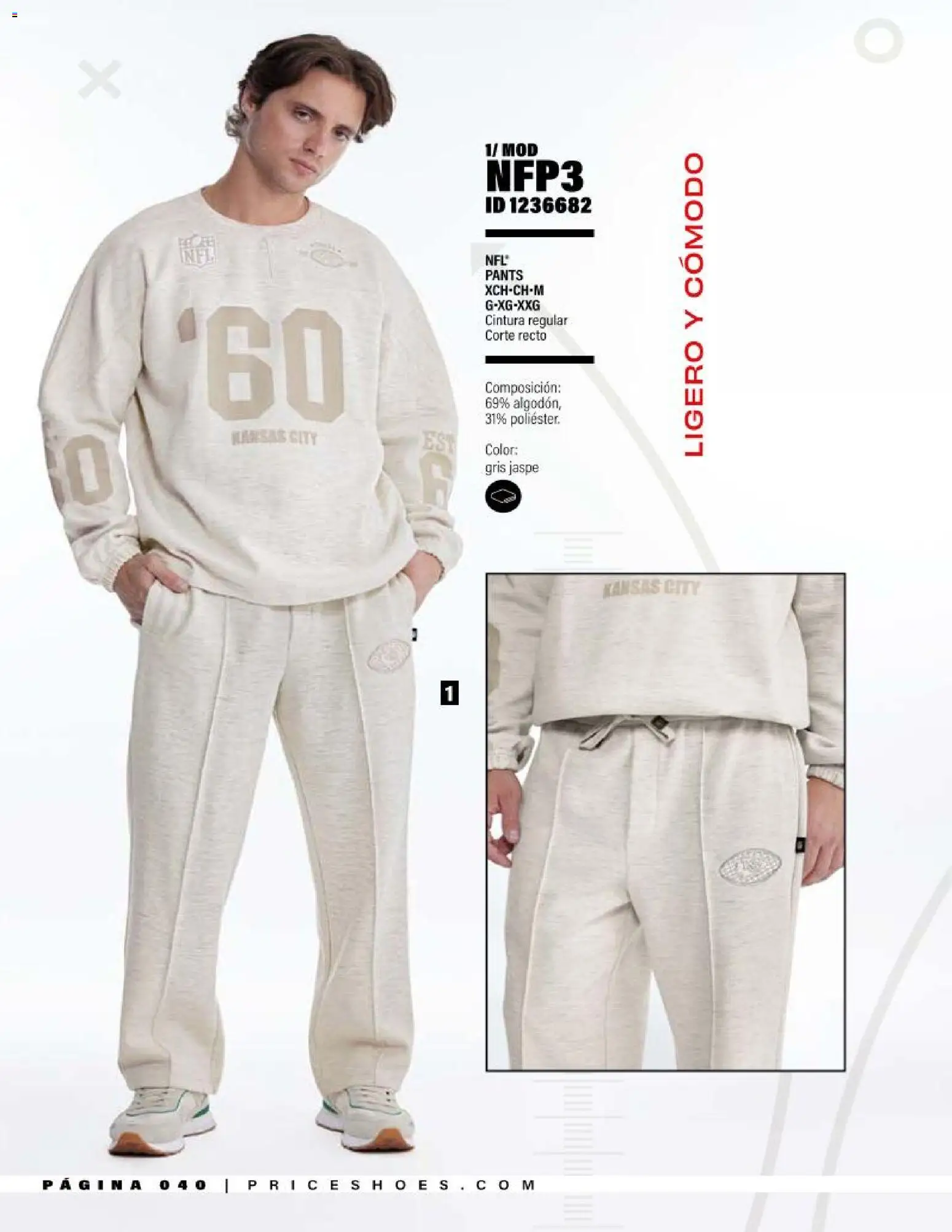 Nuevas ofertas de Price Shoes válidas en toda la República Mexicana desde el 20.03.2026. ¡Encuentra las mejores ofertas en Price Shoes catálogo NFL! | Página: 40 | Productos: Pants