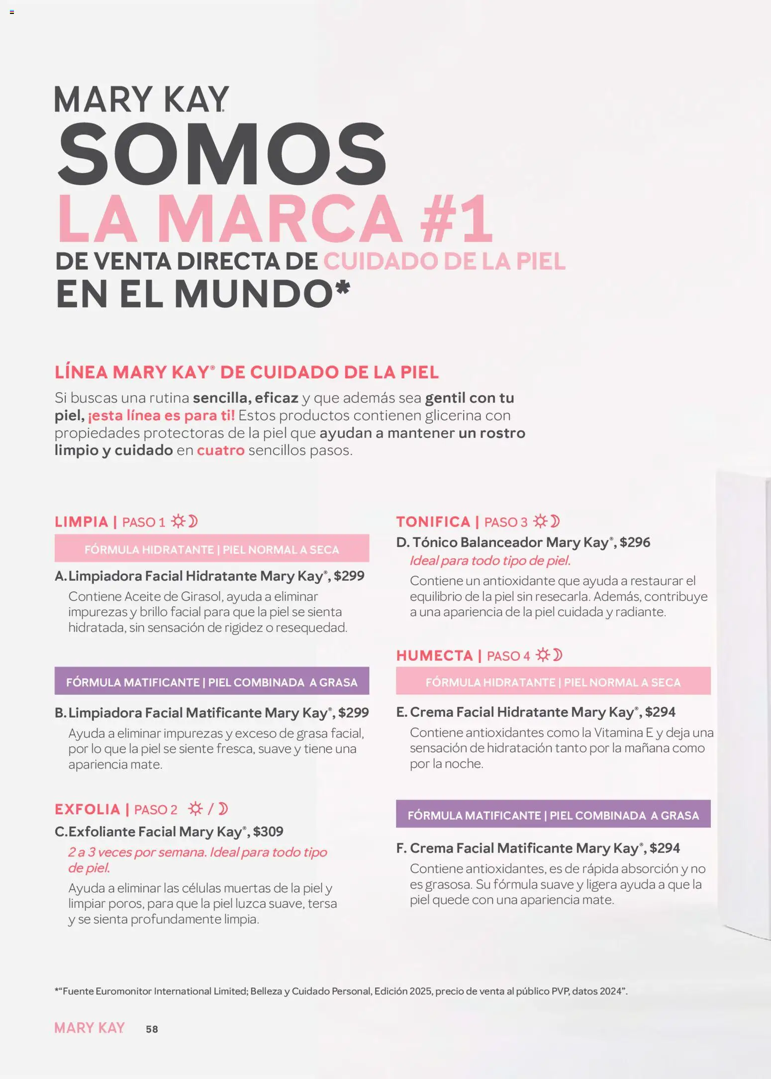 Nuevas ofertas de Mary Kay válidas en toda la República Mexicana desde el 01.03.2026. ¡Encuentra las mejores ofertas en Mary Kay catálogo! | Página: 58