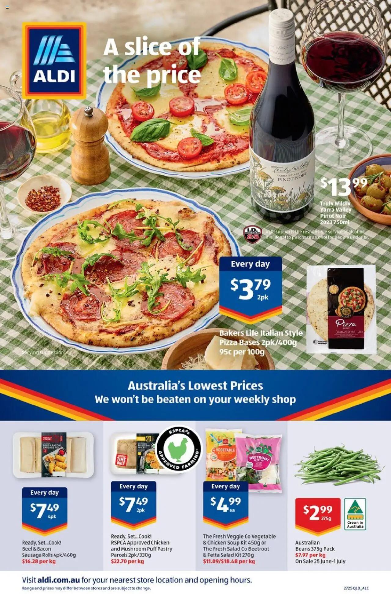 Aldi catalogue - valid from 02.07.2025 | Page: 27 | Products: Pizza, Beef, Pastry, Soup