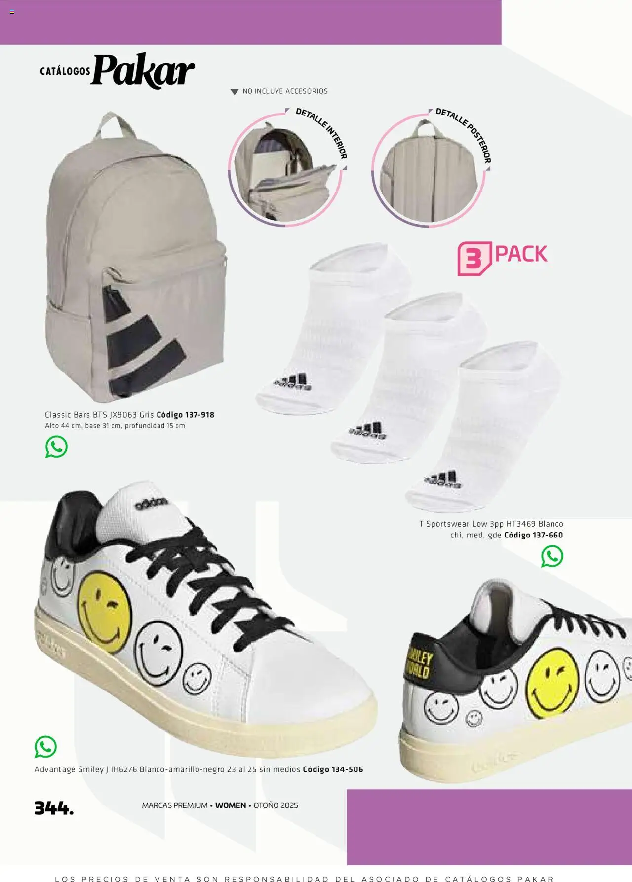 Nuevas ofertas de SC Pakar válidas en toda la República Mexicana desde el 29.08.2025. ¡Encuentra las mejores ofertas en SC Pakar - Catálogo Otoño Women! | Página: 344