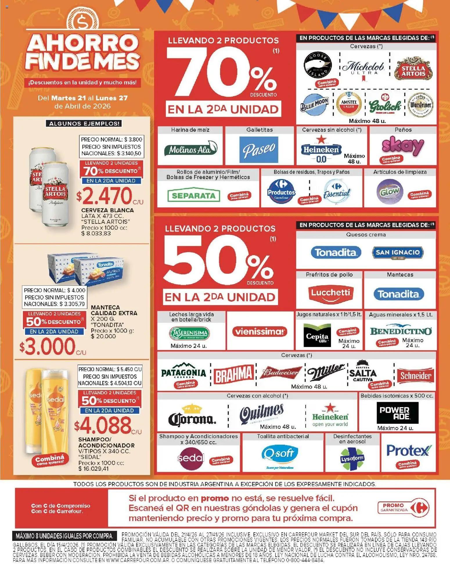 Carrefour Market - Carrefour Market  │ válido desde el 21.04.2026 | Página: 10 | Productos: Teléfono, Sobre, Pollo, Manteca