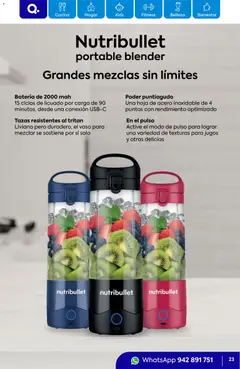 Vista previa de folleto Catálogo Quality Products  de la Quality Products válido desde 01.02.2026 | Página: 23 | Productos: Batería, Cocina